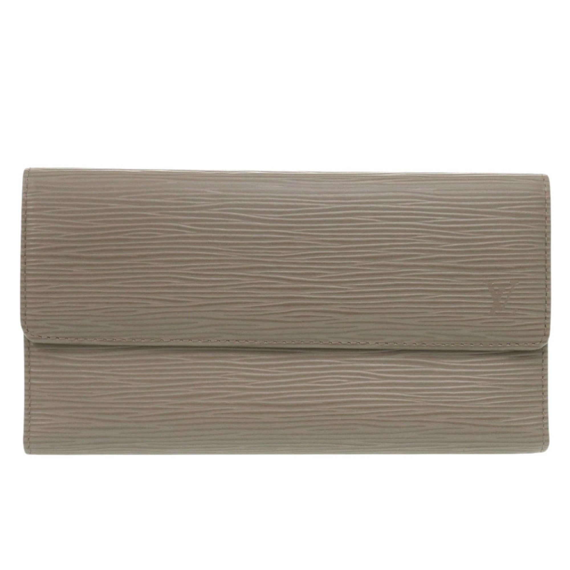 Louis Vuitton Brown Epi Leather Long Wallet (Bi-Fold) (Pre-Owned)