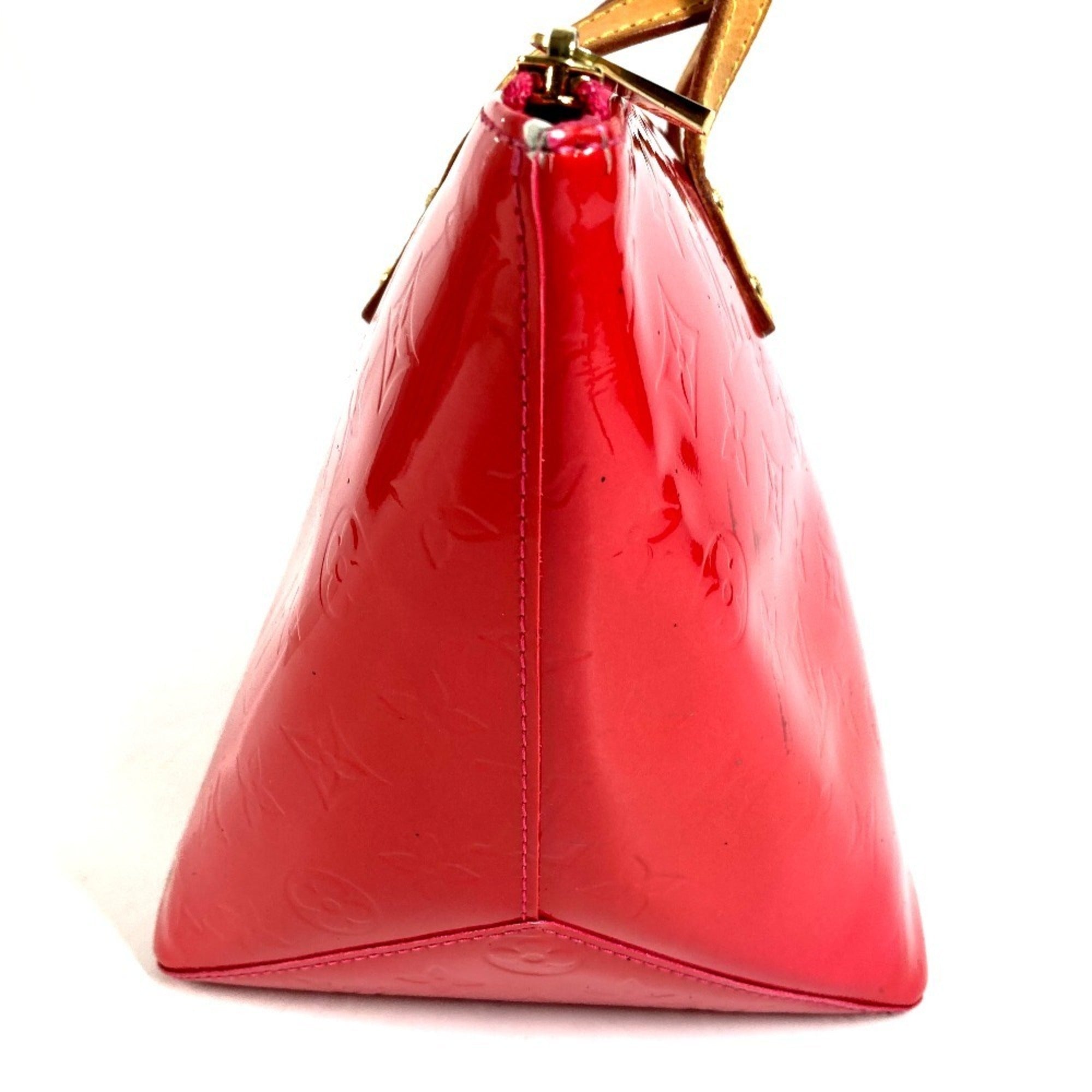Louis Vuitton Pink Rose Pop Monogram Vernis Handbag Tote Bag (Pre-Owned)