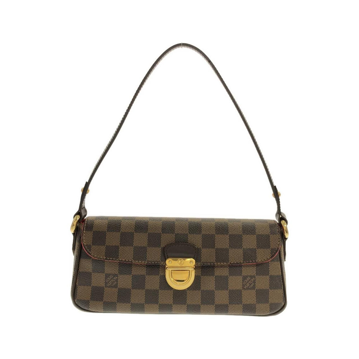 Louis Vuitton Brown Coated Canvas Shoulder Bag (Pre-Owned)