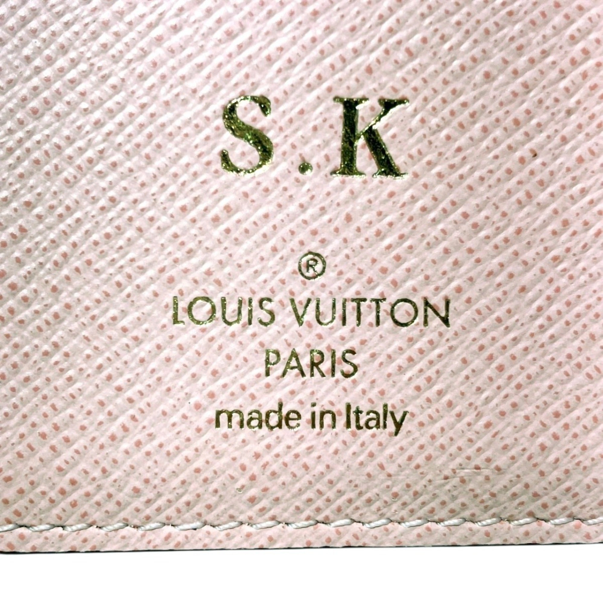Louis Vuitton Brown Damier Canvas Wallet (Tri-Fold) (Pre-Owned)