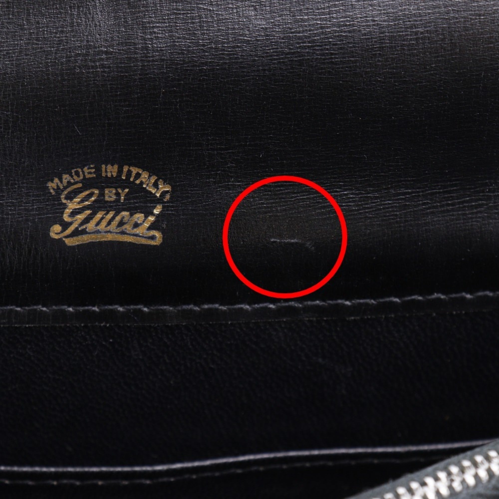 Gucci Black Leather Shoulder Bag (Pre-Owned)