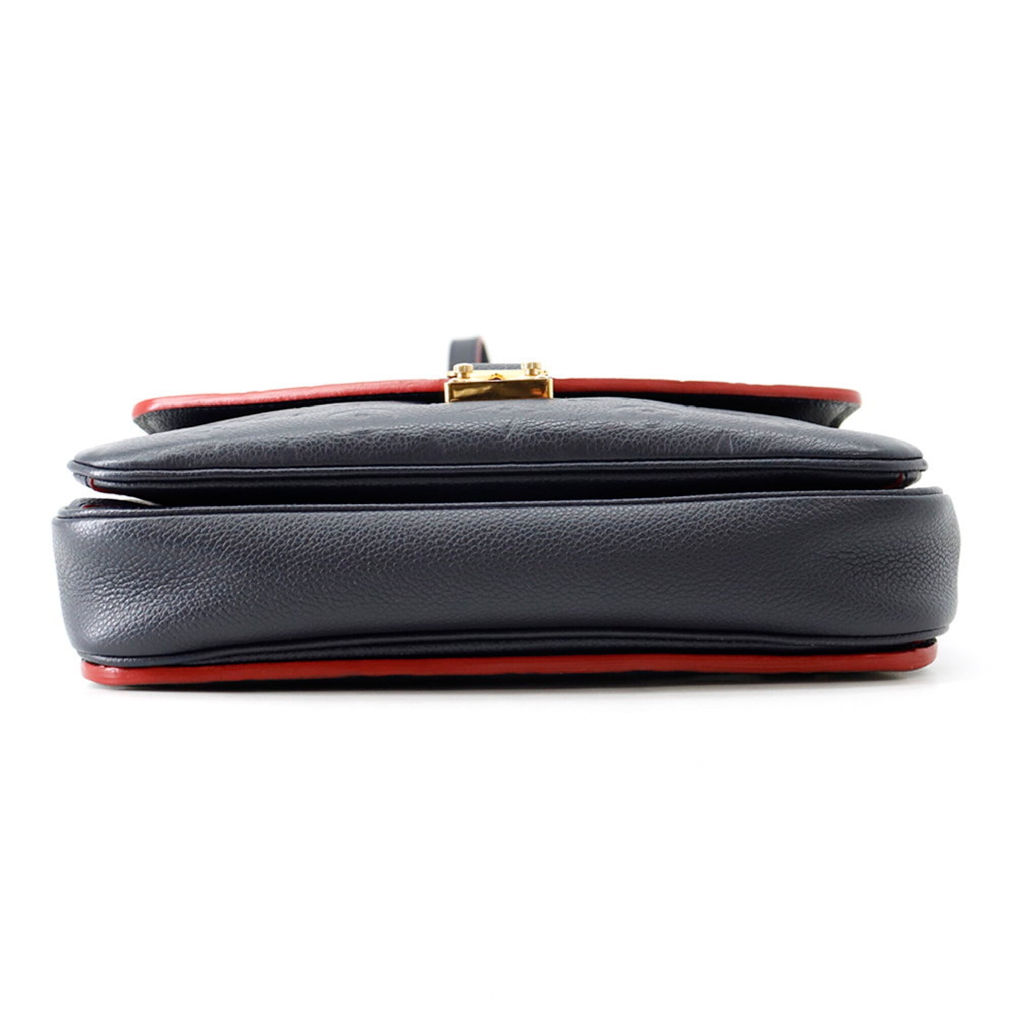 Louis Vuitton Marine Rouge Monogram Empreinte Handbag Pochette (Pre-Owned)