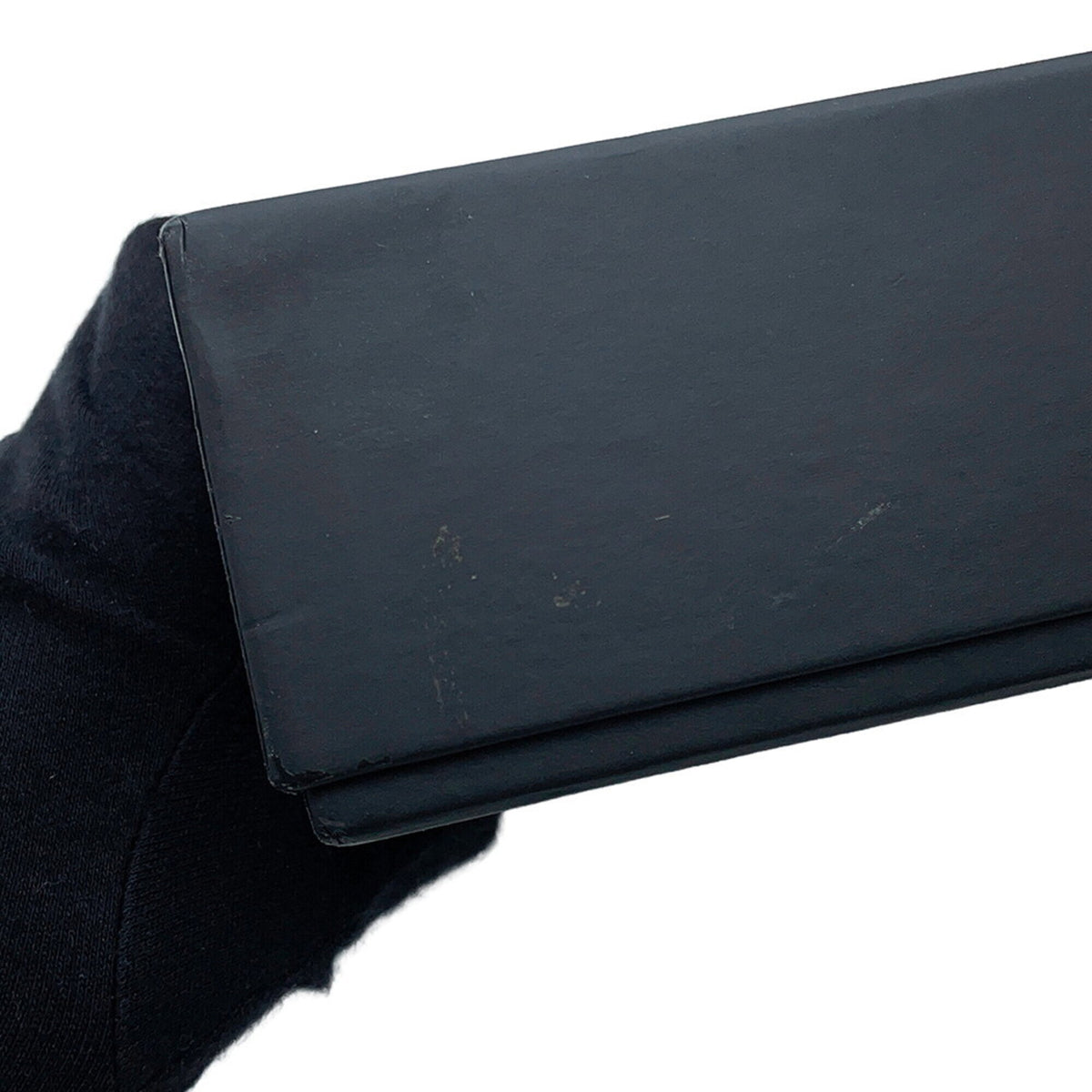 Chanel Black Grained Calfskin Chain/Shoulder Wallet (Pre-Owned)