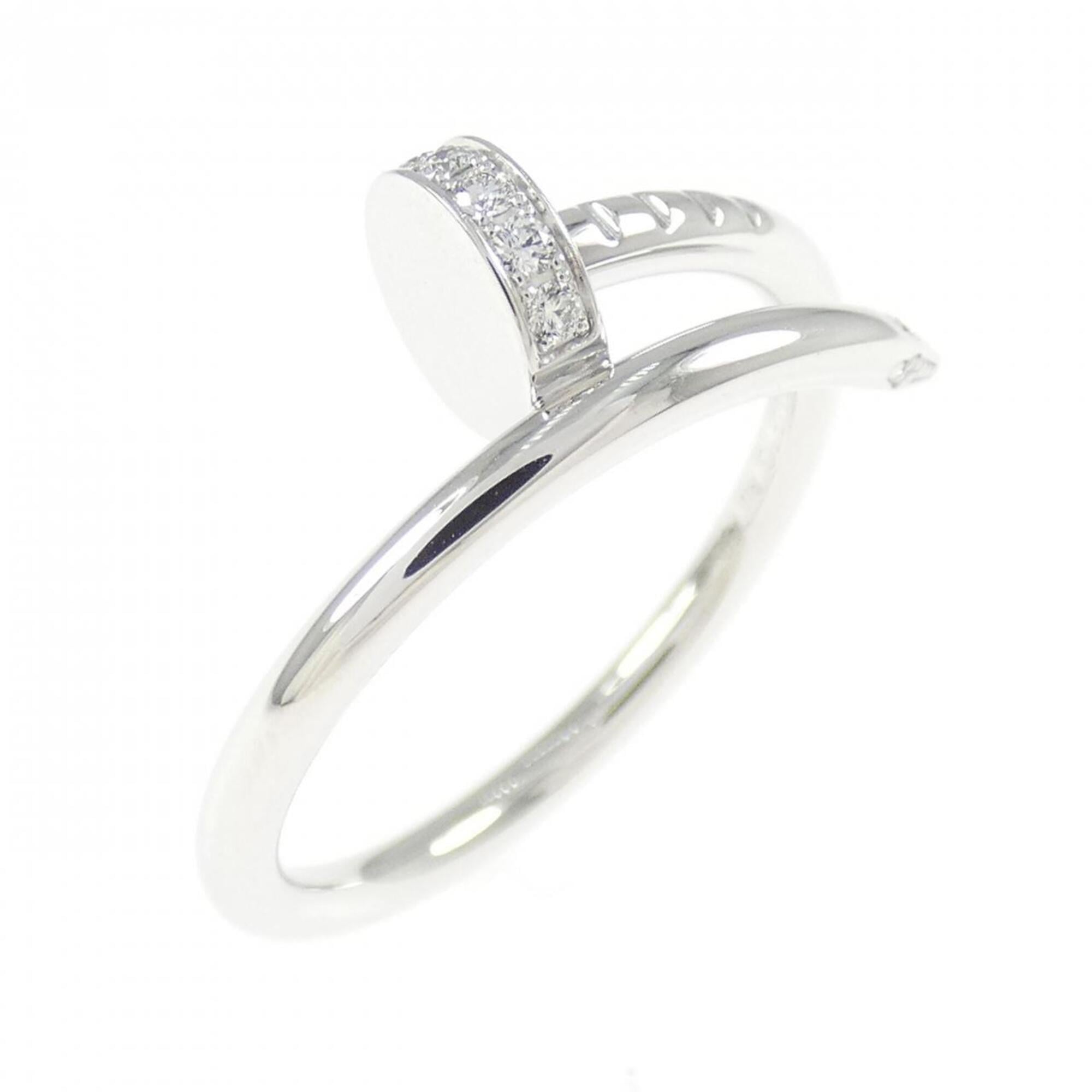 Cartier White Gold White Gold (18K) Band Ring (Pre-Owned)
