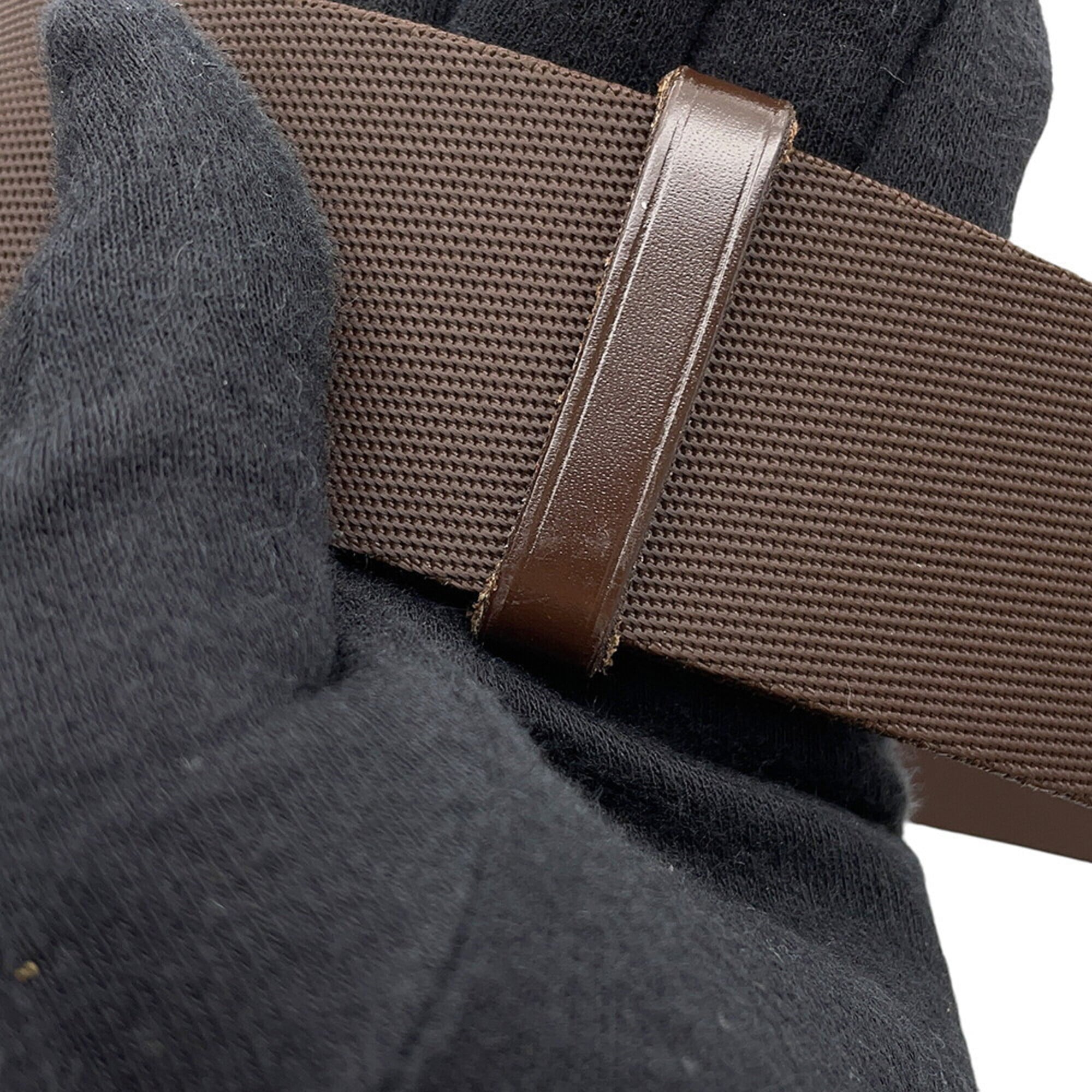 Louis Vuitton Damier Brown Damier Canvas Ebene Shoulder Bag Sling Bag (Pre-Owned)