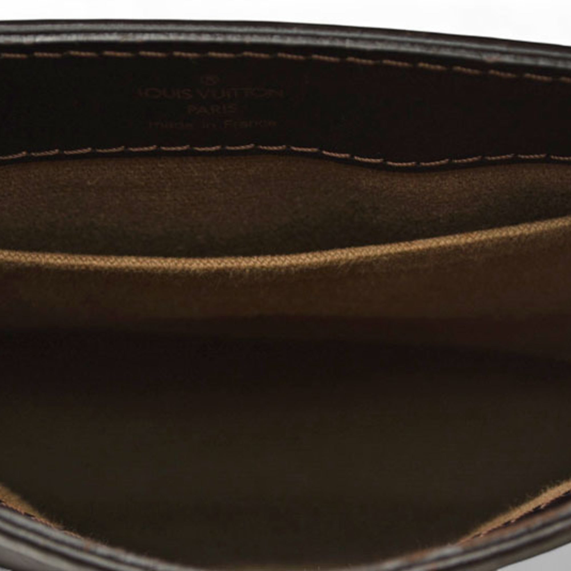 Louis Vuitton Coffee Utah Leather Shoulder Bag (Pre-Owned)