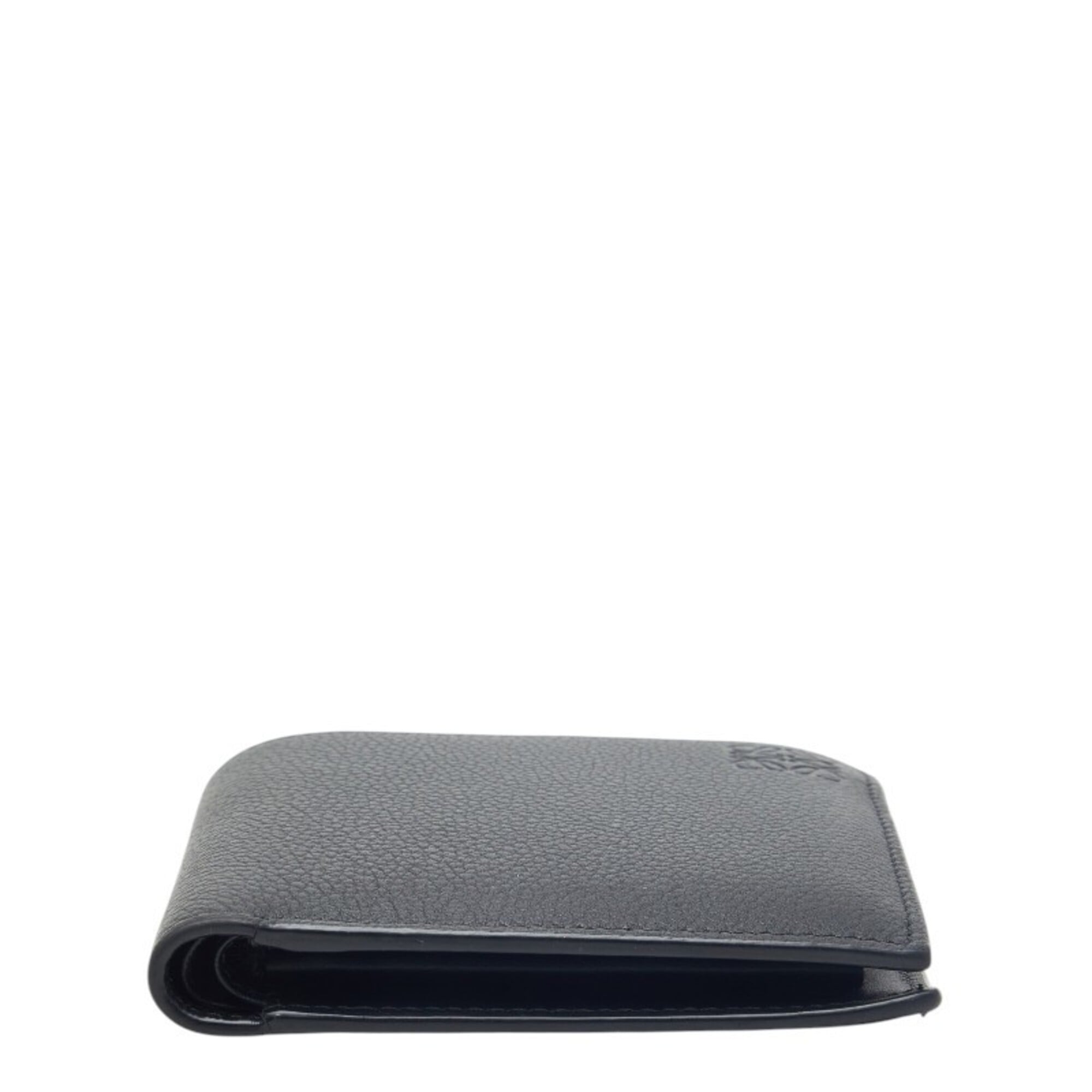 Loewe Black Leather Wallet (Bi-Fold) (Pre-Owned)