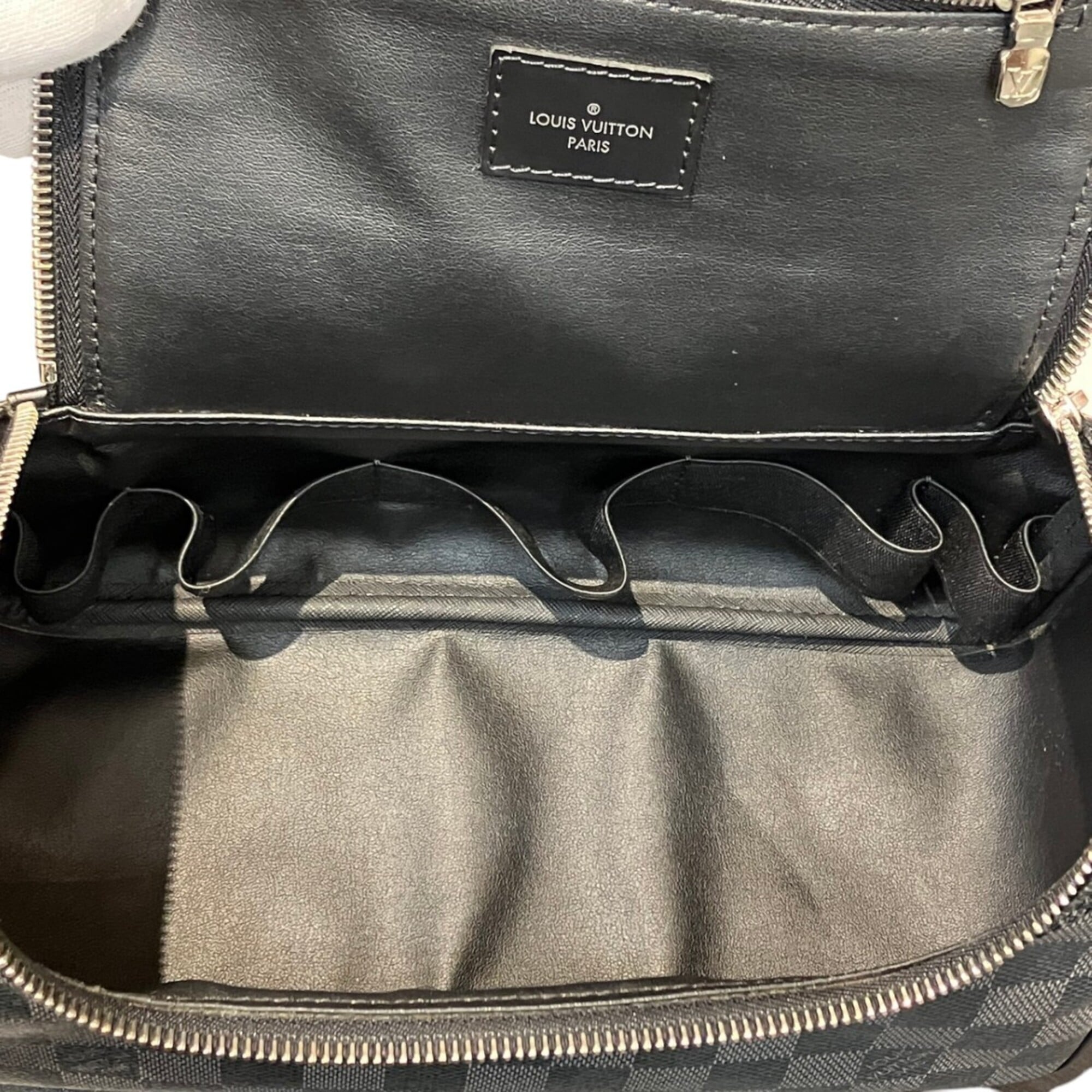 Louis Vuitton Damier Graphite Gray Damier Graphite Pouch (Pre-Owned)