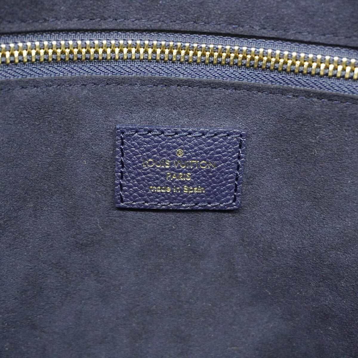Louis Vuitton Navy Tote Bag (Pre-Owned)