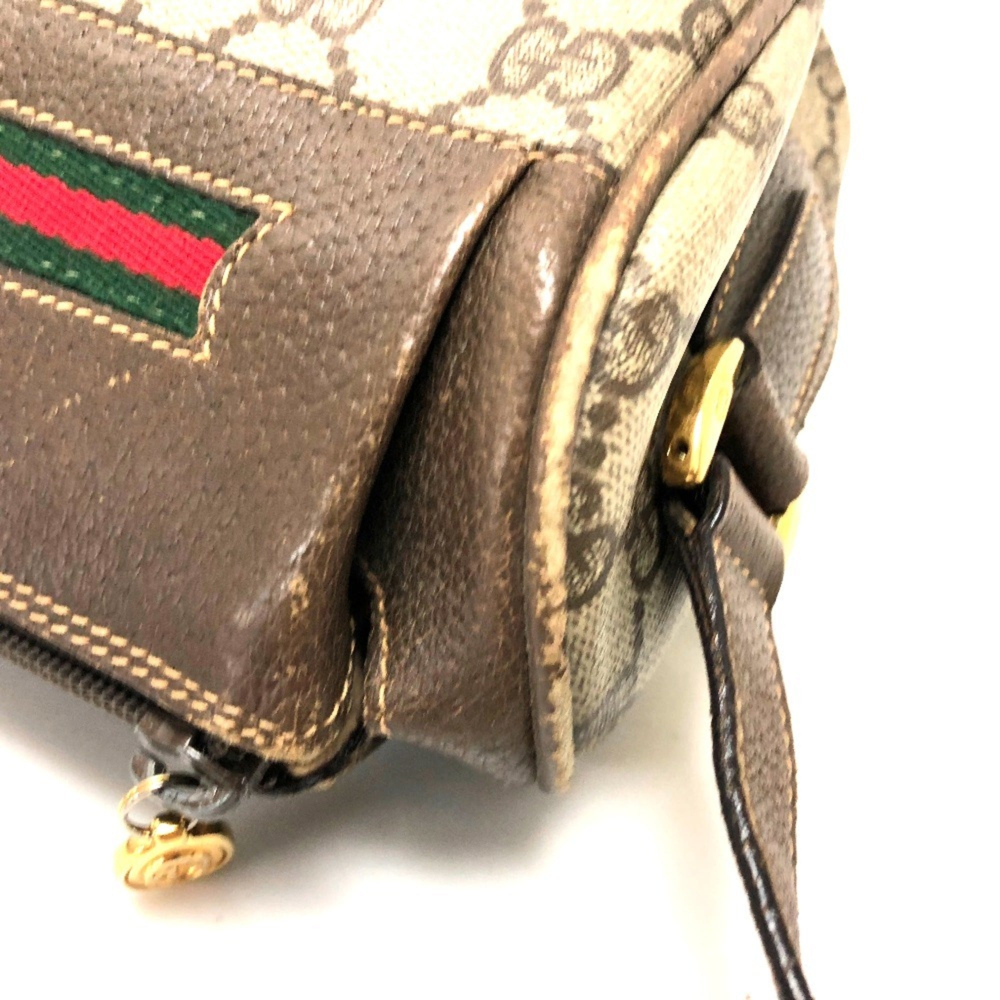 Gucci Pvc Leather Pochette Shoulder Bag (Pre-Owned)
