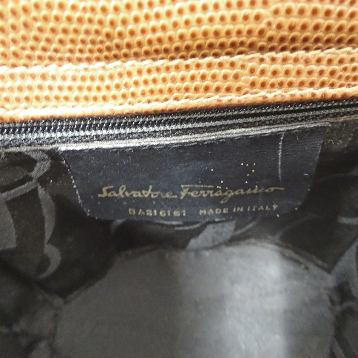 Salvatore Ferragamo Brown Leather Handbag (Pre-Owned)
