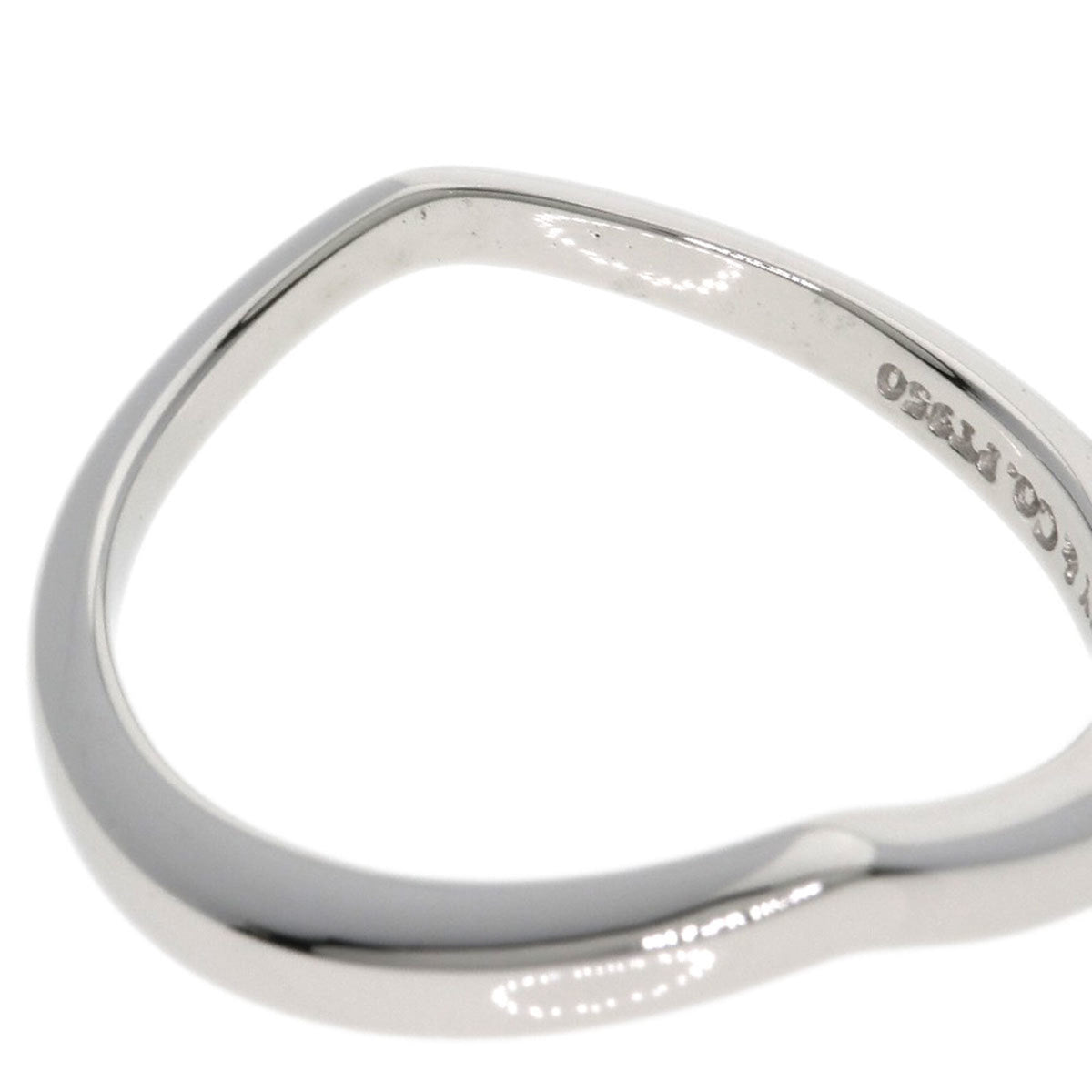 Tiffany Platinum 950 Band Ring (Pre-Owned)