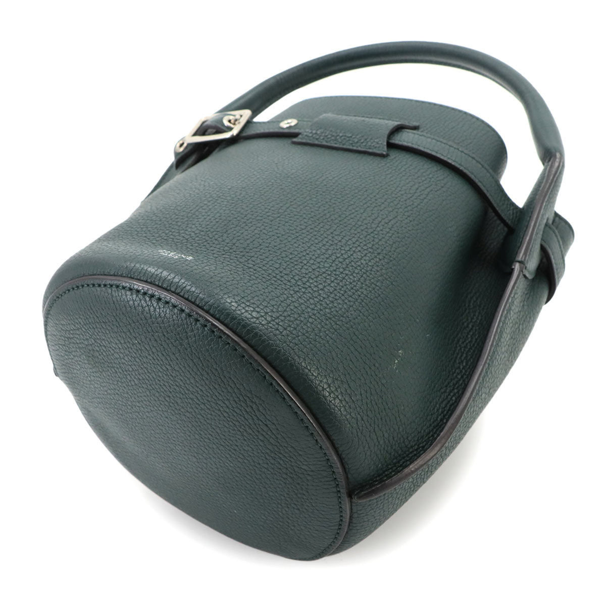 Celine Green Leather Handbag (Pre-Owned)