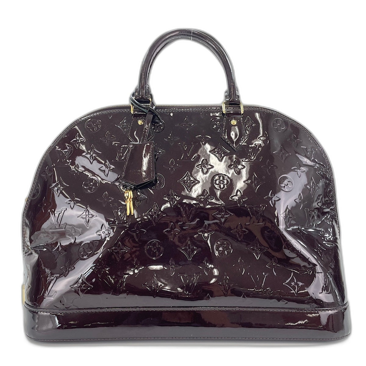Louis Vuitton Purple Handbag (Pre-Owned)