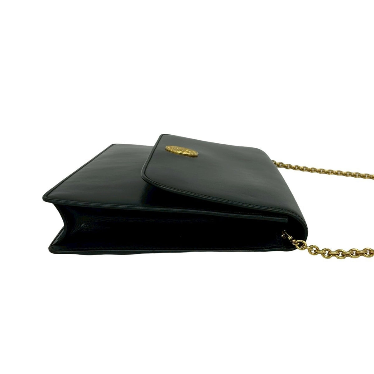 Celine Black Leather Shoulder Bag (Pre-Owned)