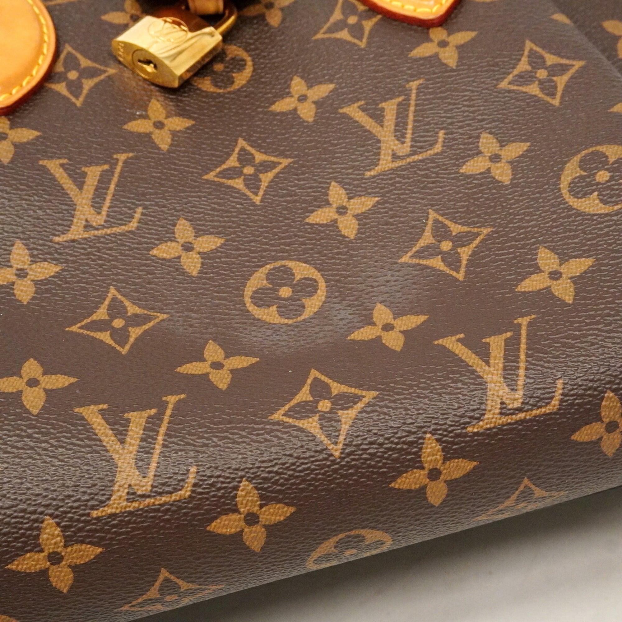 Louis Vuitton Brown Handbag (Pre-Owned)