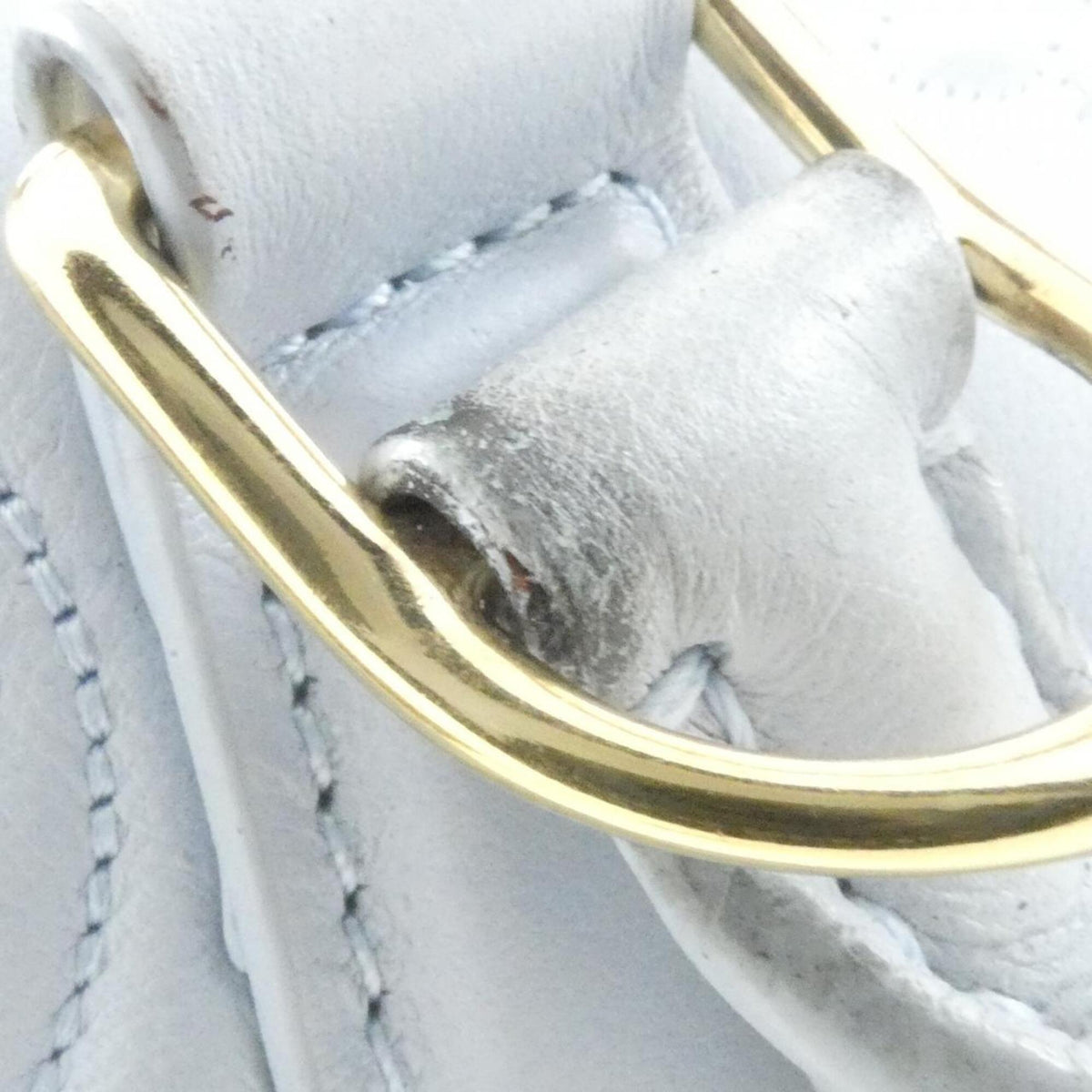Louis Vuitton Blue Glacier Leather Handbag (Pre-Owned)