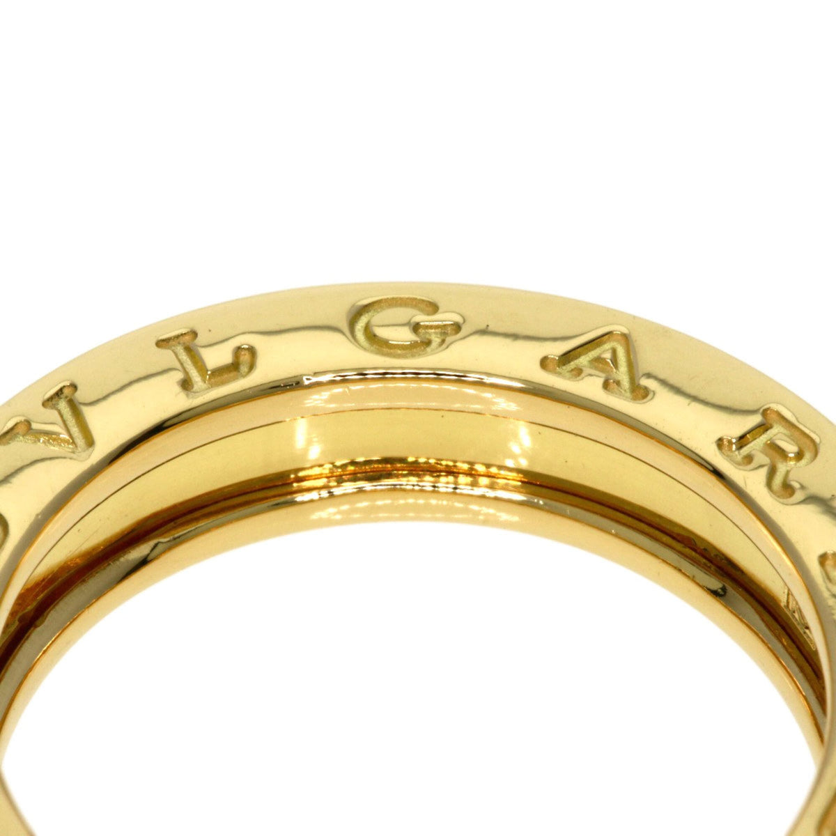 Bvlgari Yellow Gold Yellow Gold (18K) Band Ring (Pre-Owned)