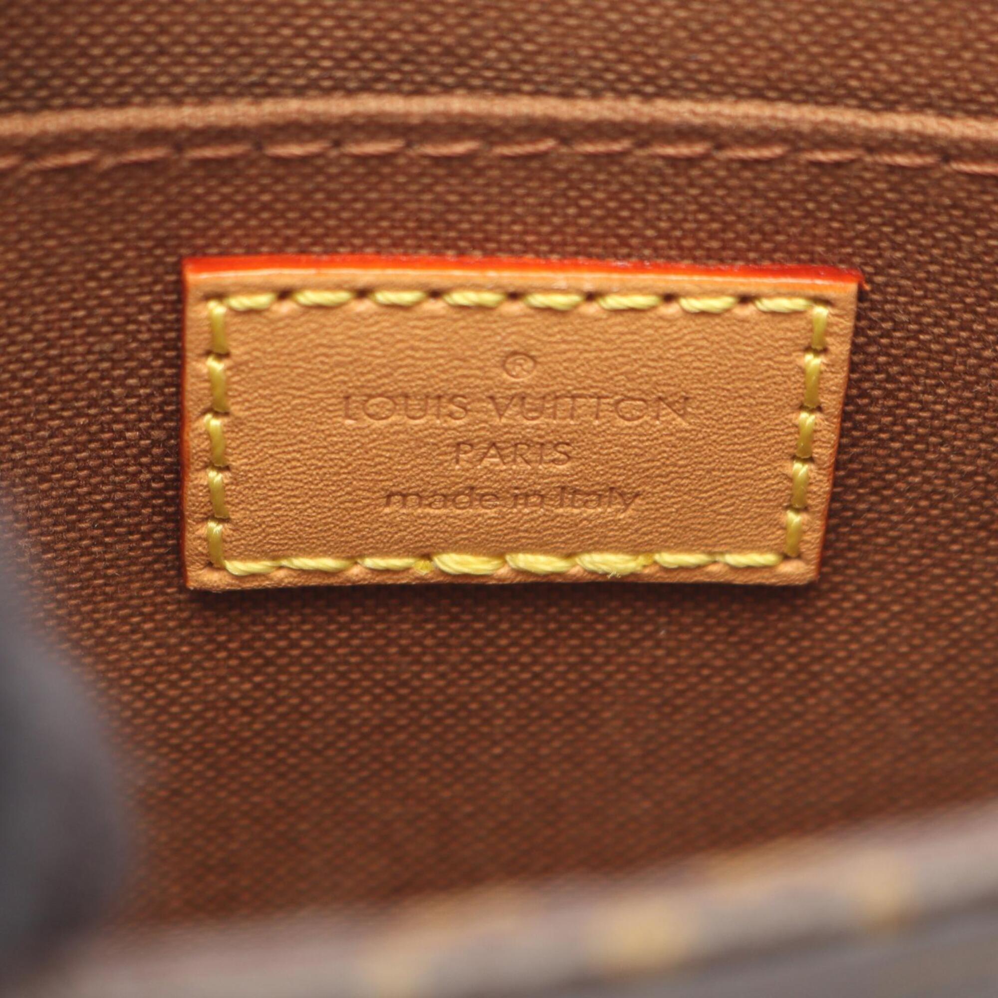 Louis Vuitton Brown Coated Canvas Leather Handbag (Pre-Owned)