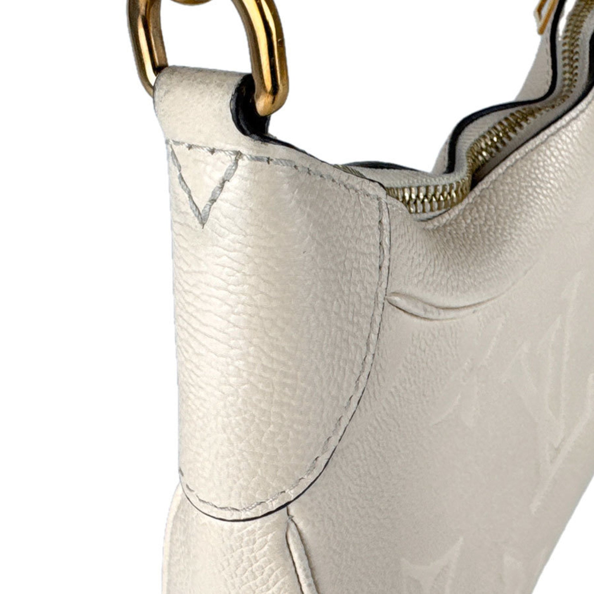 Louis Vuitton Cream Monogram Empreinte Shoulder Bag (Pre-Owned)
