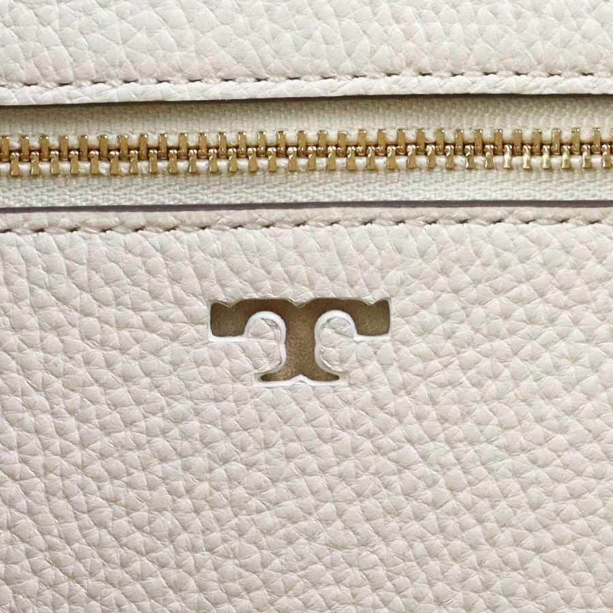 Tory Burch Ivory Leather Handbag (Pre-Owned)