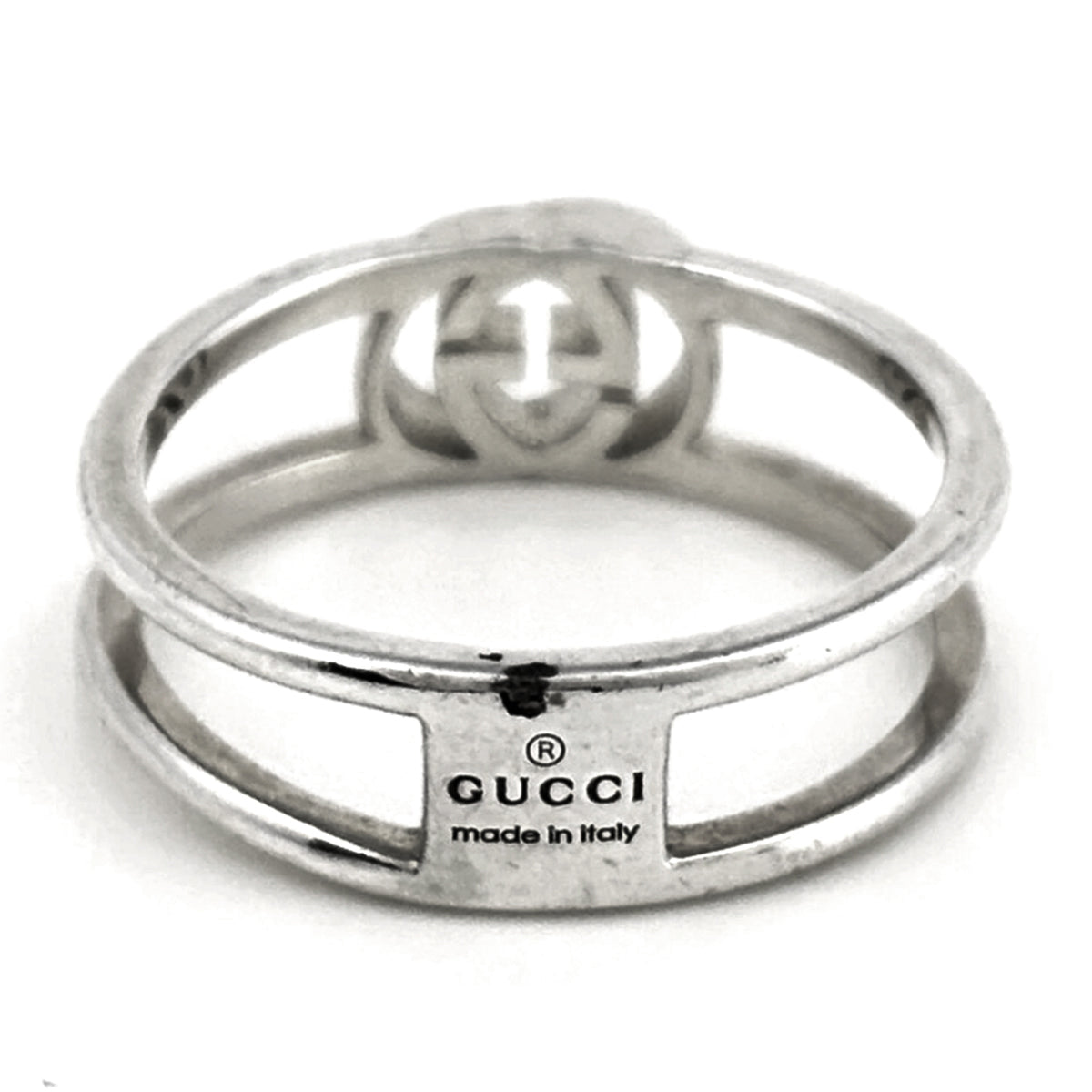 Gucci Silver Silver 925 Band Ring (Pre-Owned)