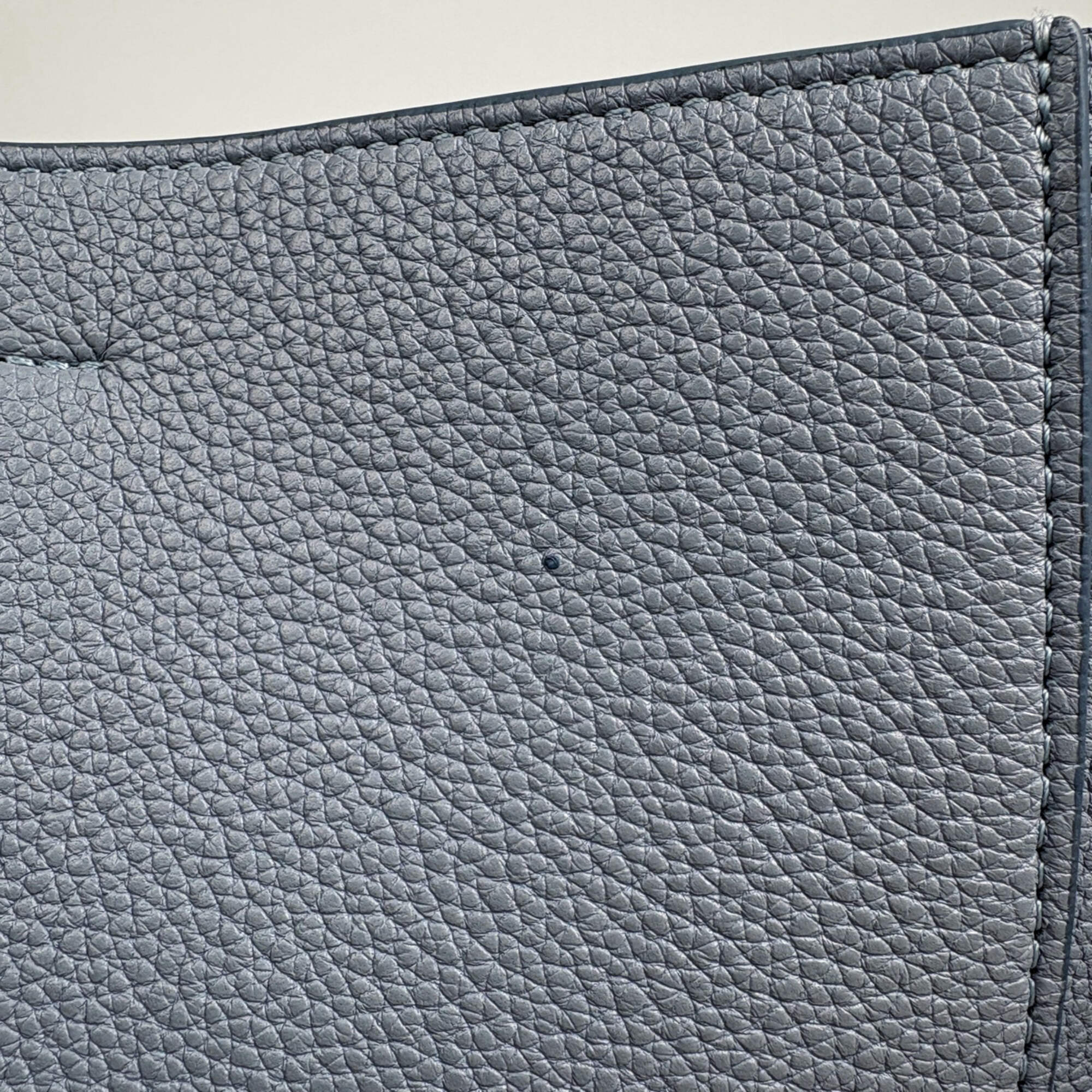 Celine Light Blue Leather Shoulder Bag (Pre-Owned)