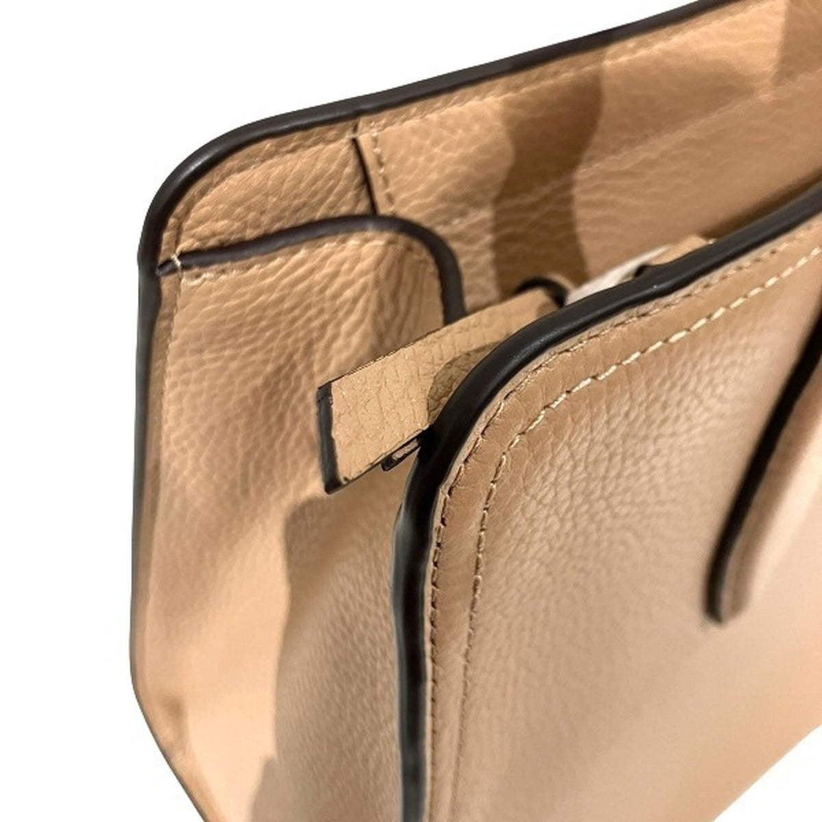 Kate Spade Beige Leather Handbag Shoulder Bag (Pre-Owned)