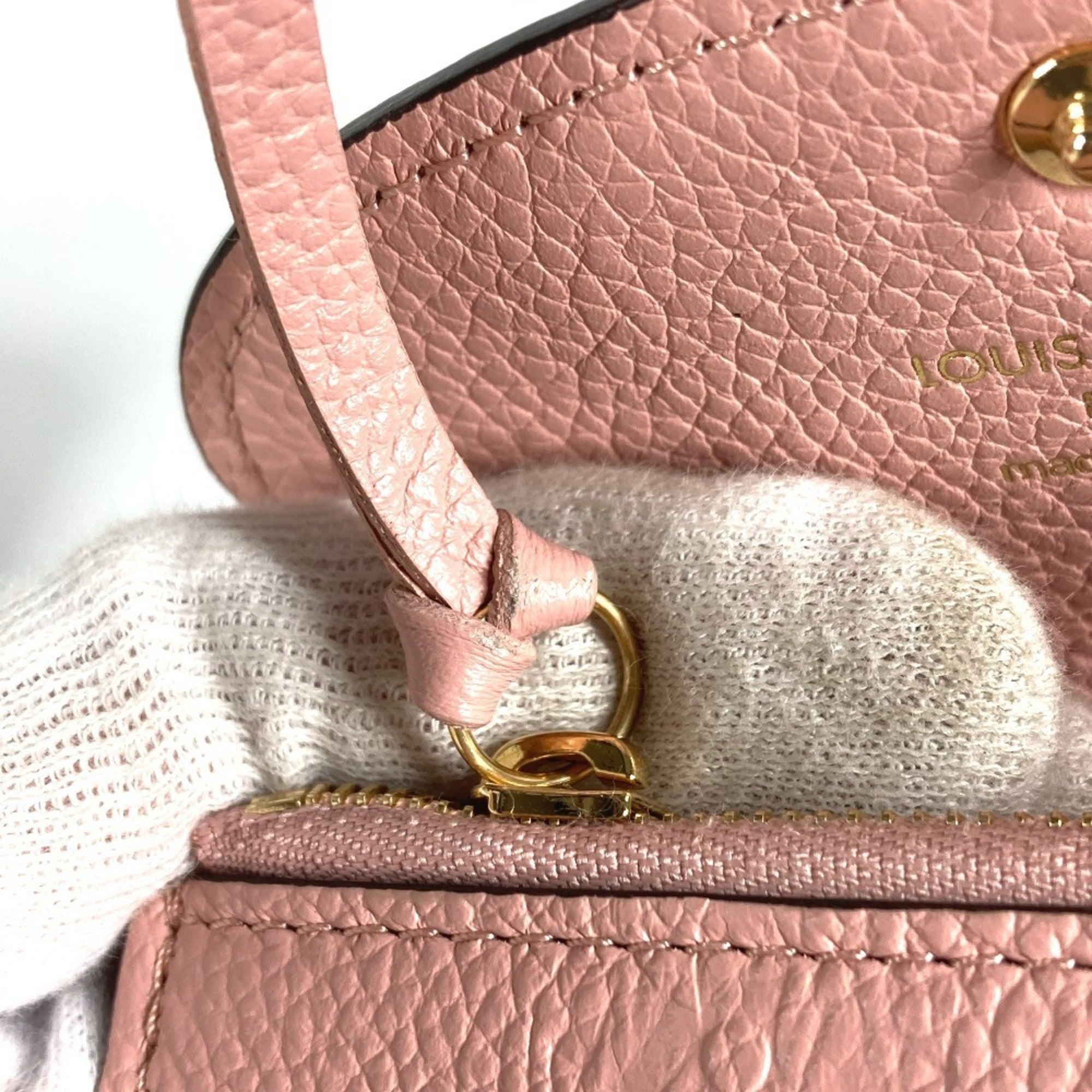 Louis Vuitton Pink Rose Poudre Monogram Empreinte Leather Wallet (Bi-Fold) (Pre-Owned)