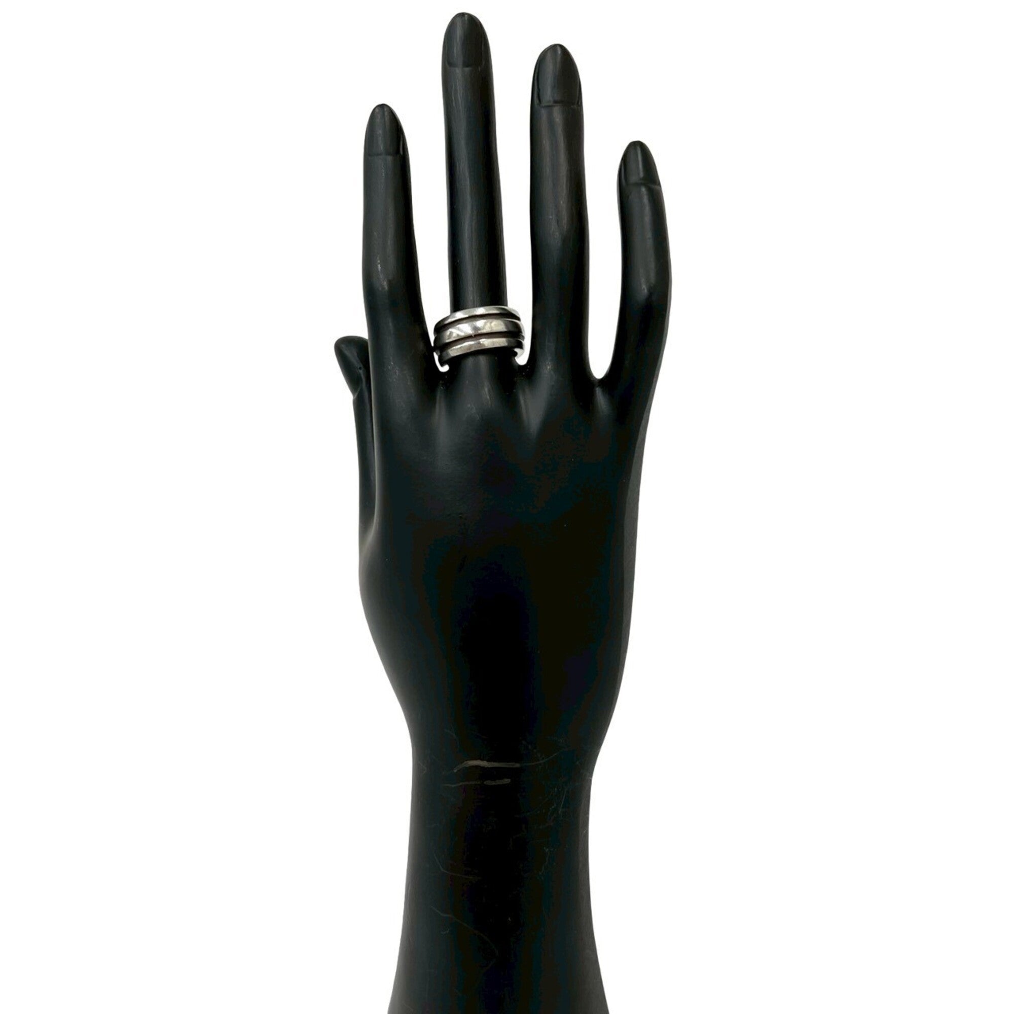 Tiffany Silver Silver 925 Band Ring (Pre-Owned)