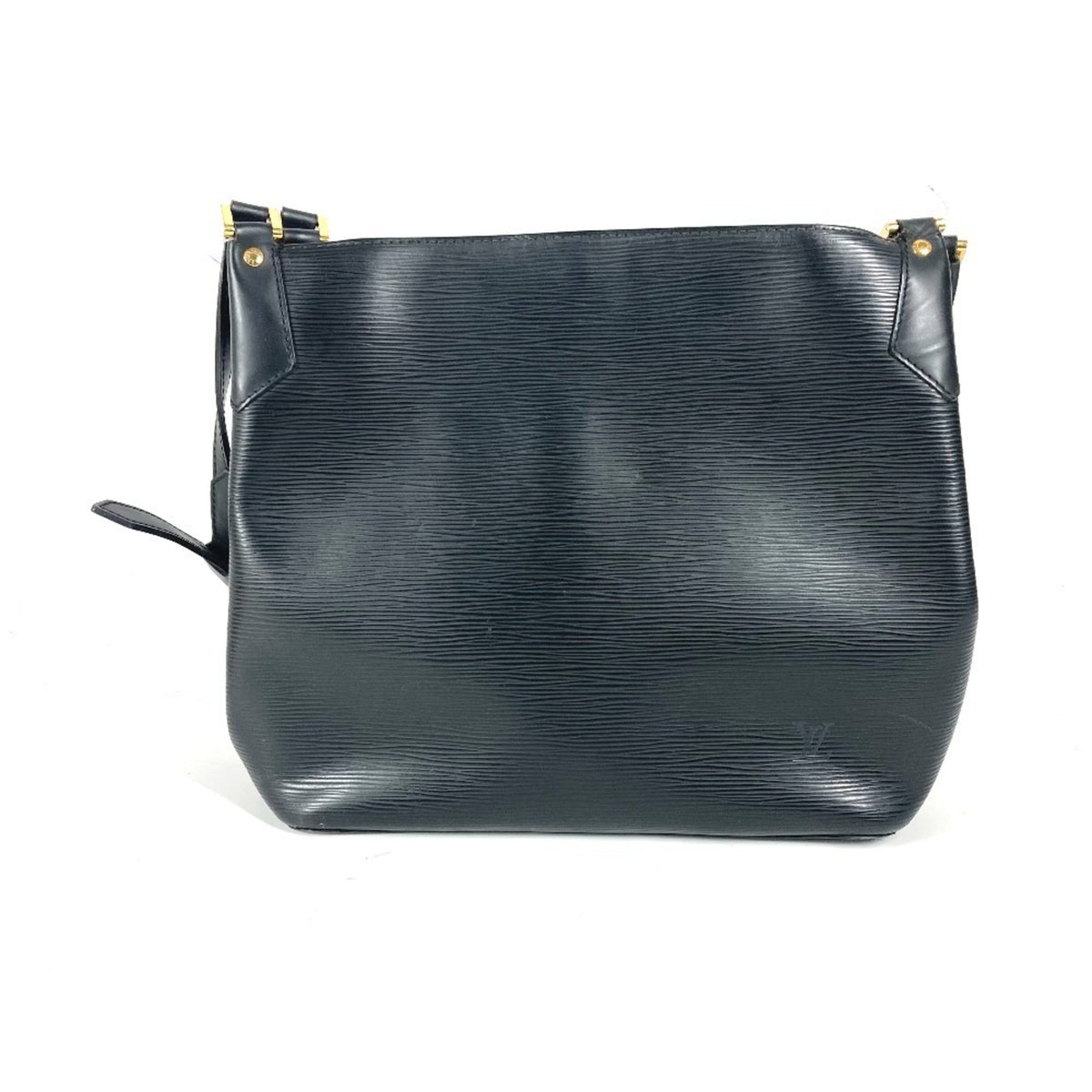 Louis Vuitton Black Noir Epi Leather Shoulder Bag (Pre-Owned)