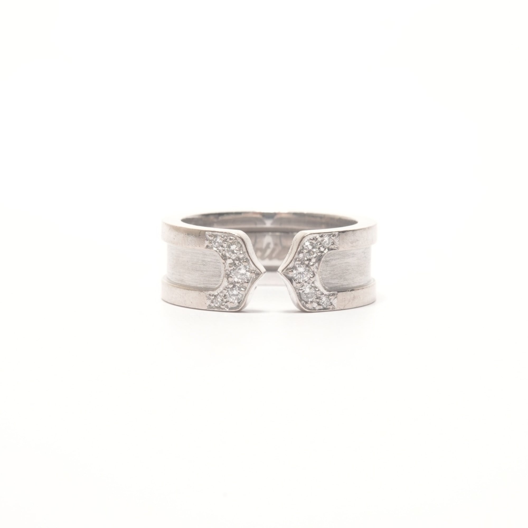 Cartier Silver Band Ring (Pre-Owned)