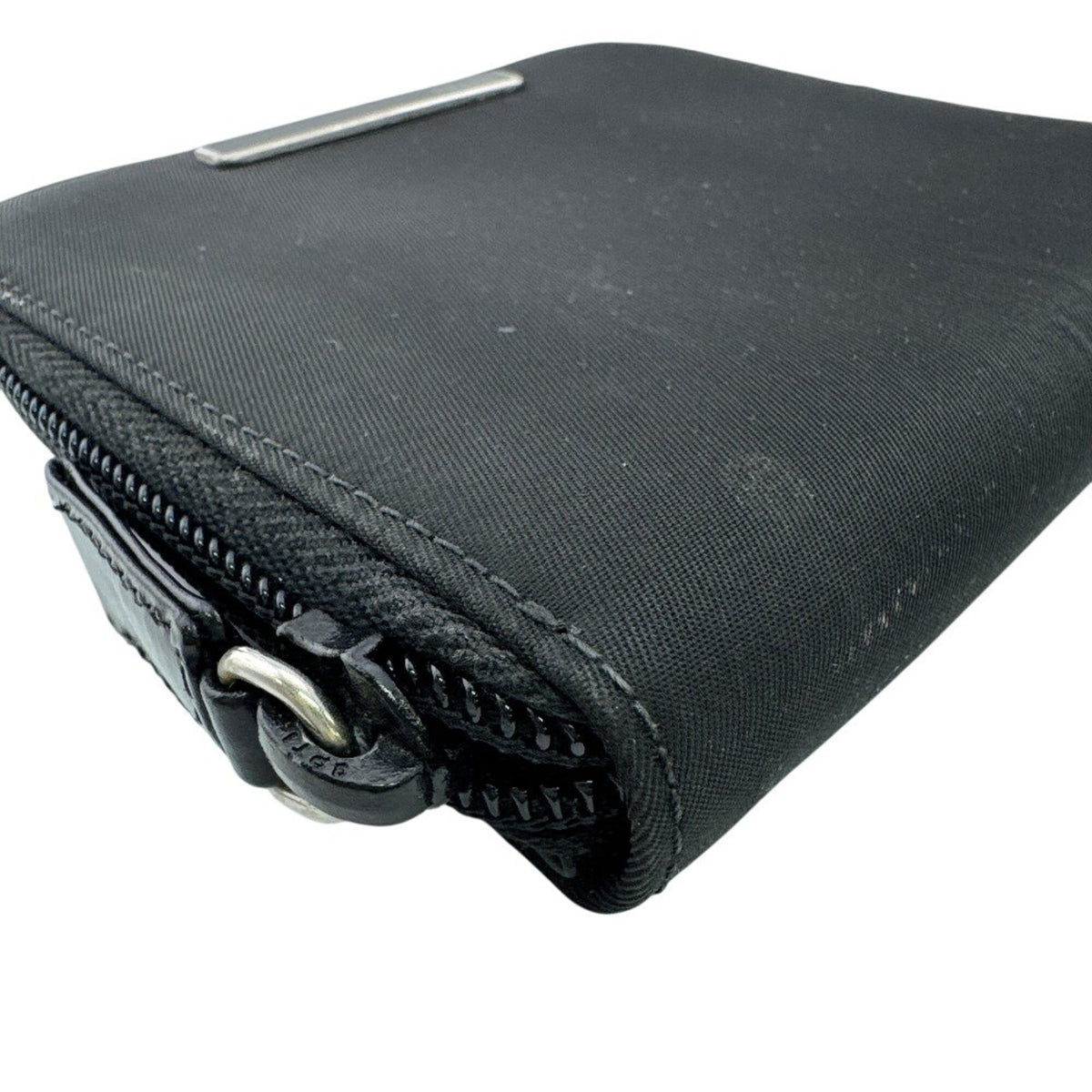 Prada Black Nylon Wallet (Bi-Fold) (Pre-Owned)