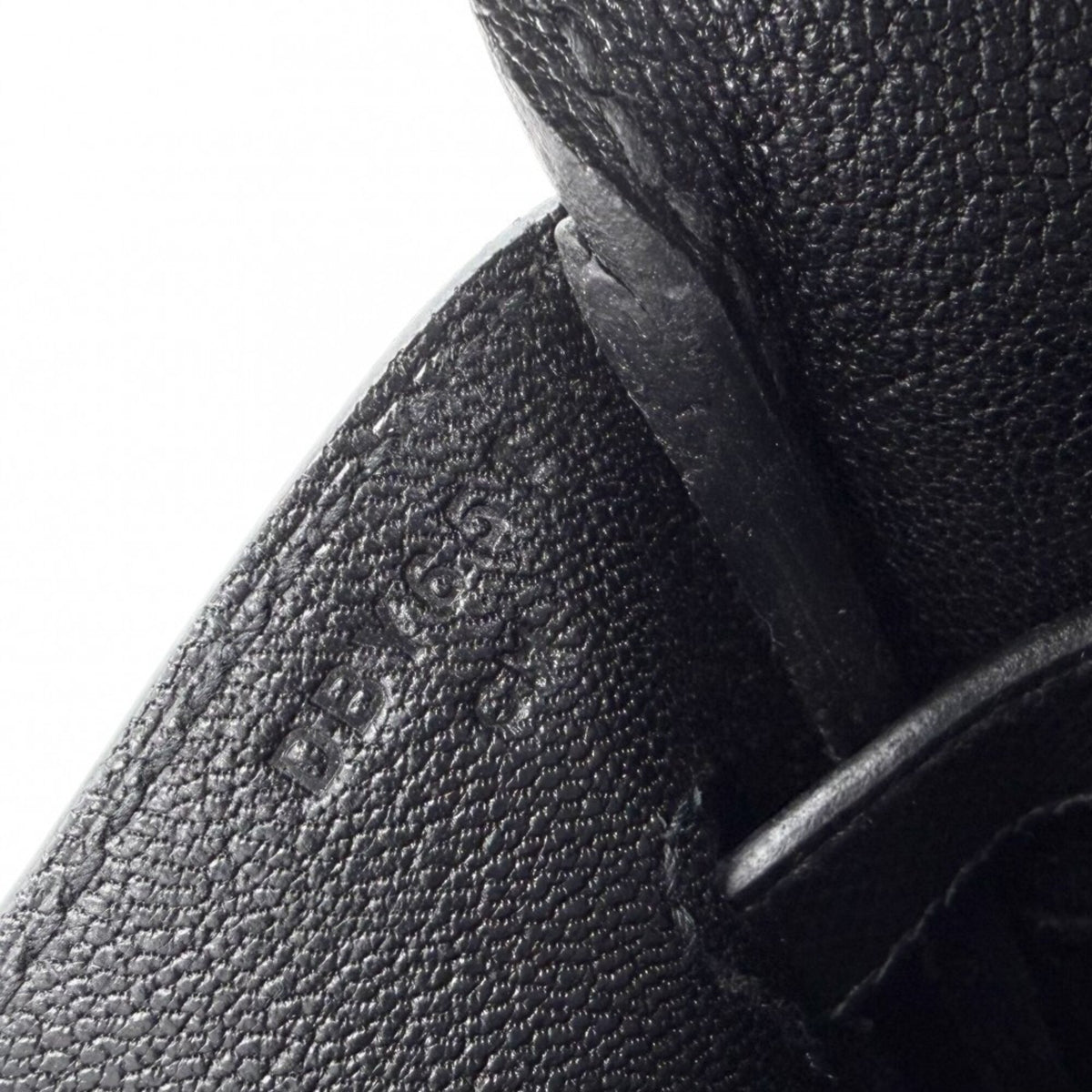 Hermes Black Leather Handbag (Pre-Owned)