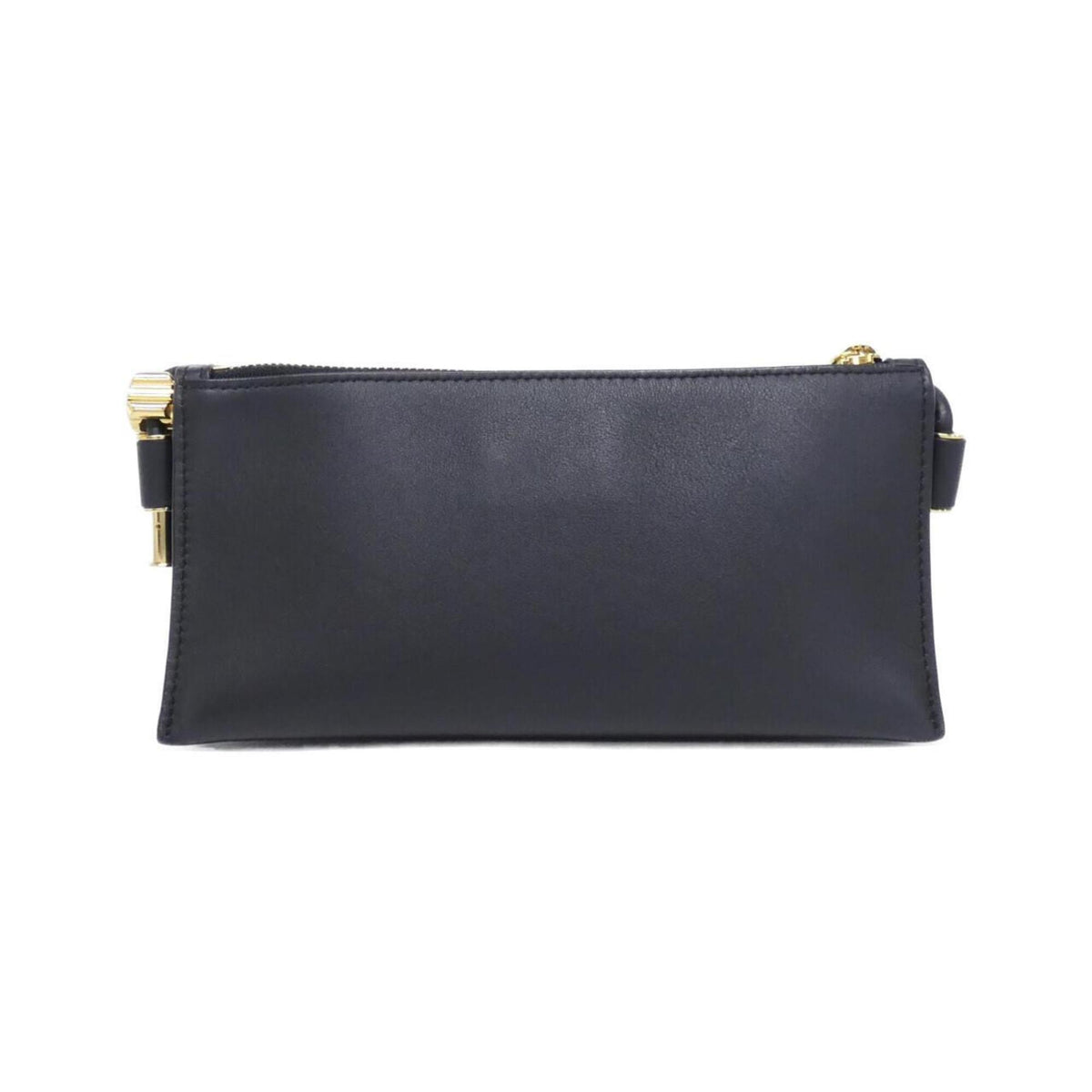 Loewe Black Leather Handbag Pouch Shoulder Bag (Pre-Owned)