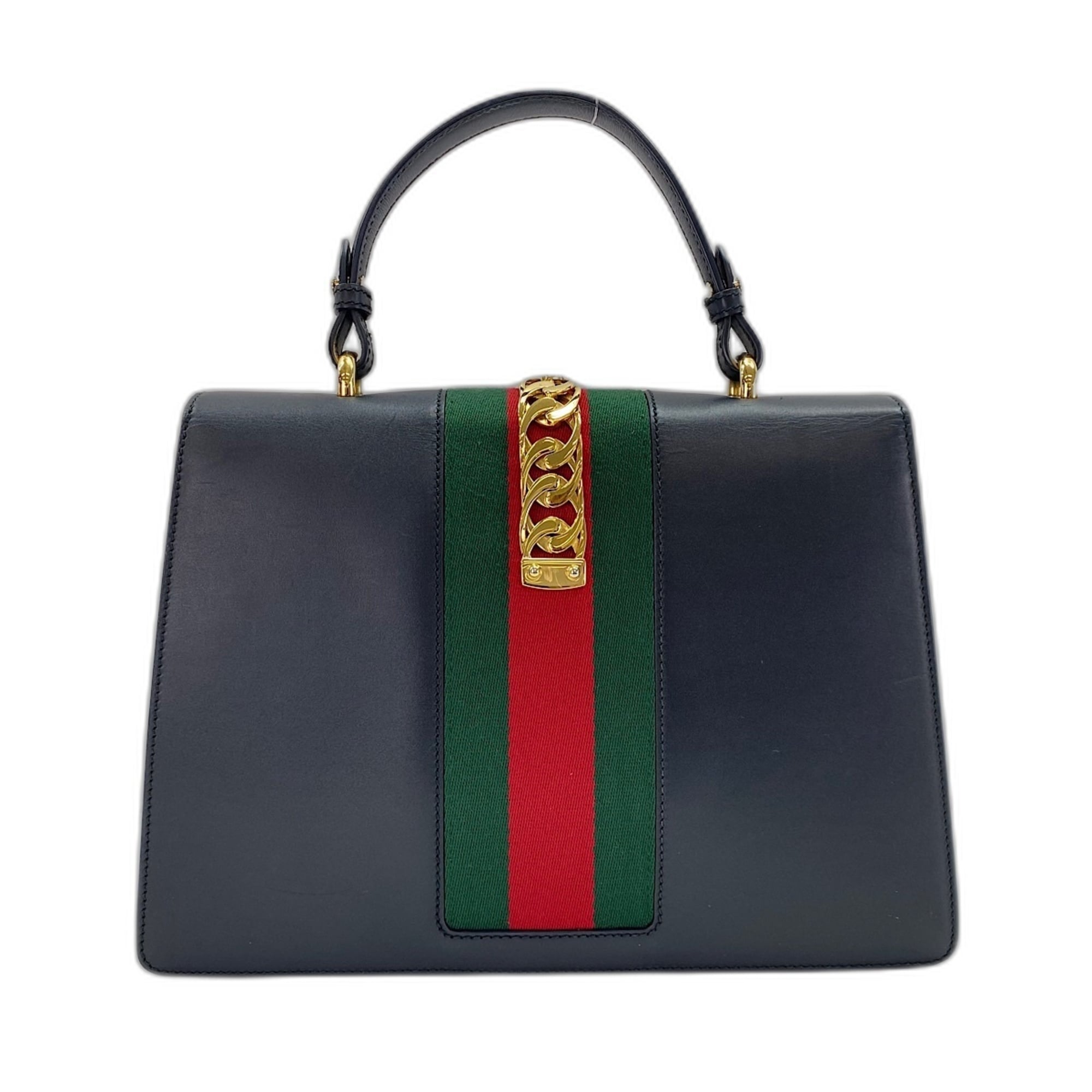 Gucci Navy Handbag (Pre-Owned)