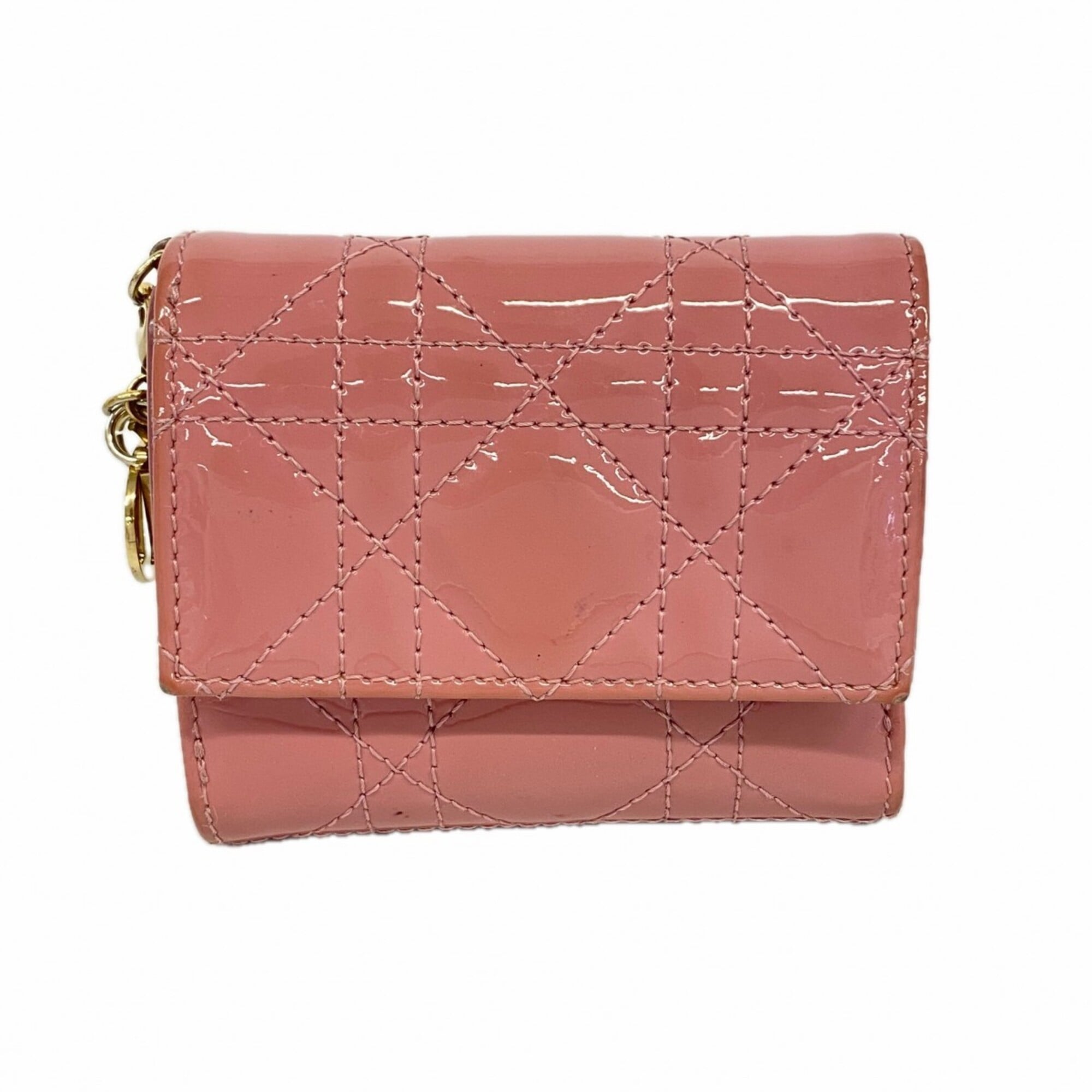 Christian Dior Pink Wallet (Tri-Fold) (Pre-Owned)