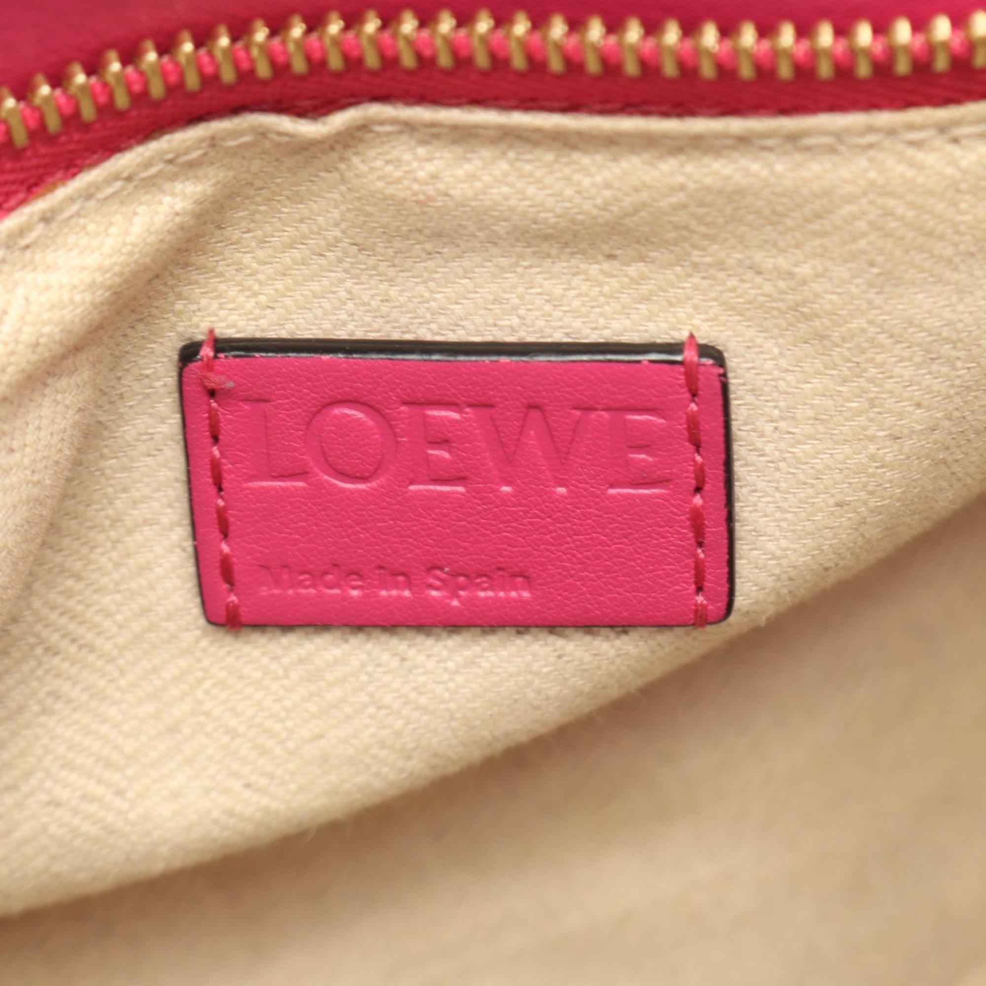Loewe Pink Leather Handbag (Pre-Owned)