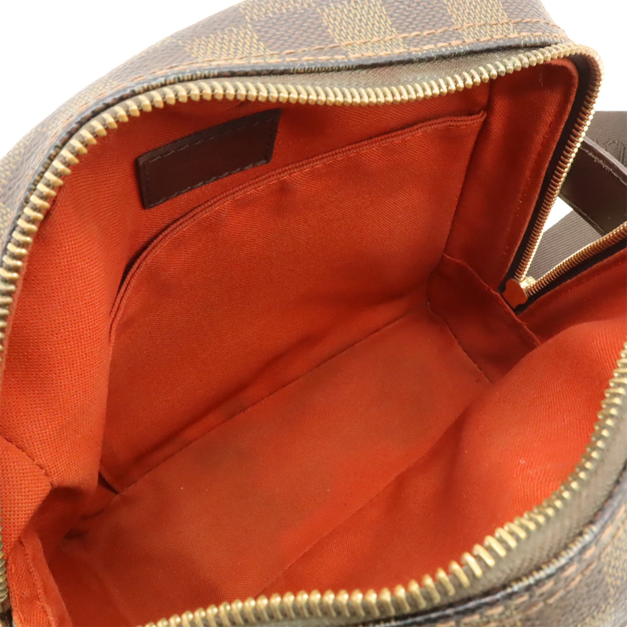 Louis Vuitton Brown Pvc Coated Canvas Damier Canvas Pochette Shoulder Bag (Pre-Owned)