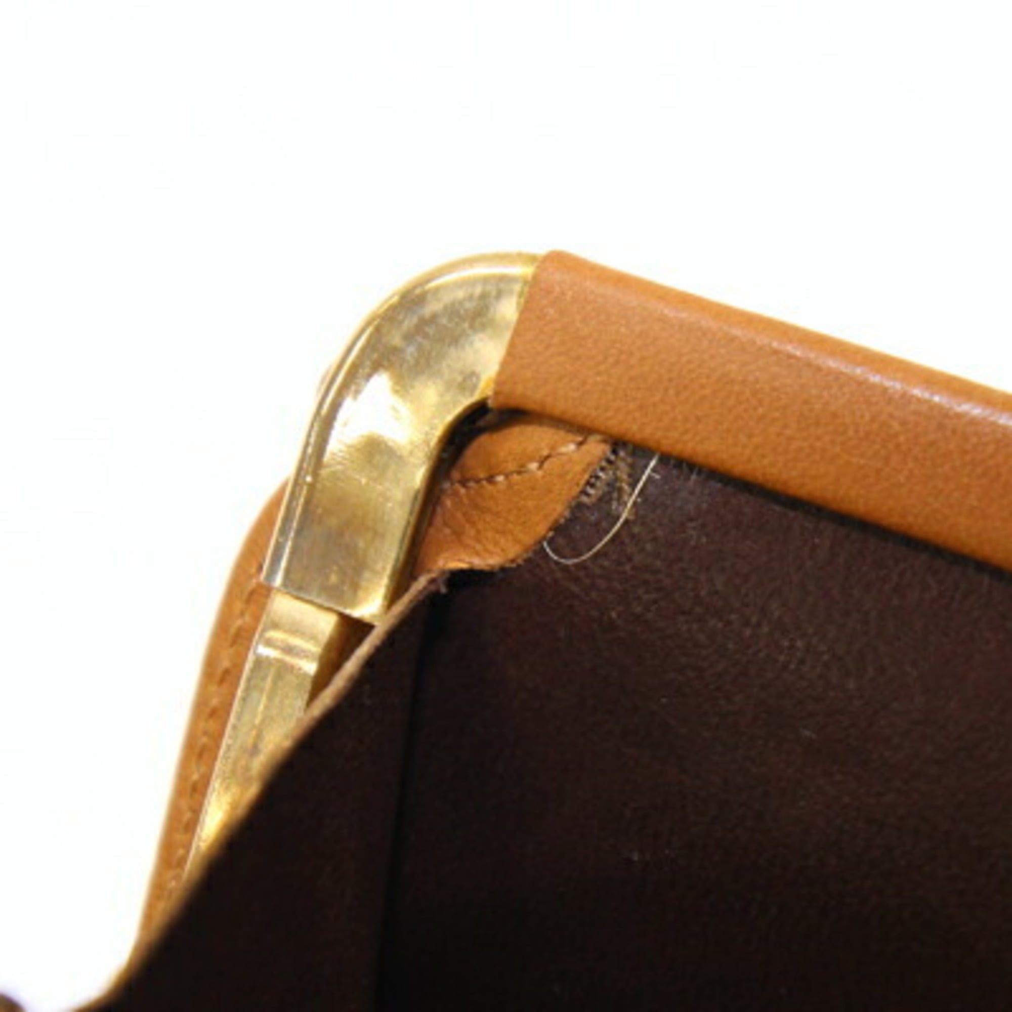 Celine Brown Leather Wallet (Tri-Fold) (Pre-Owned)