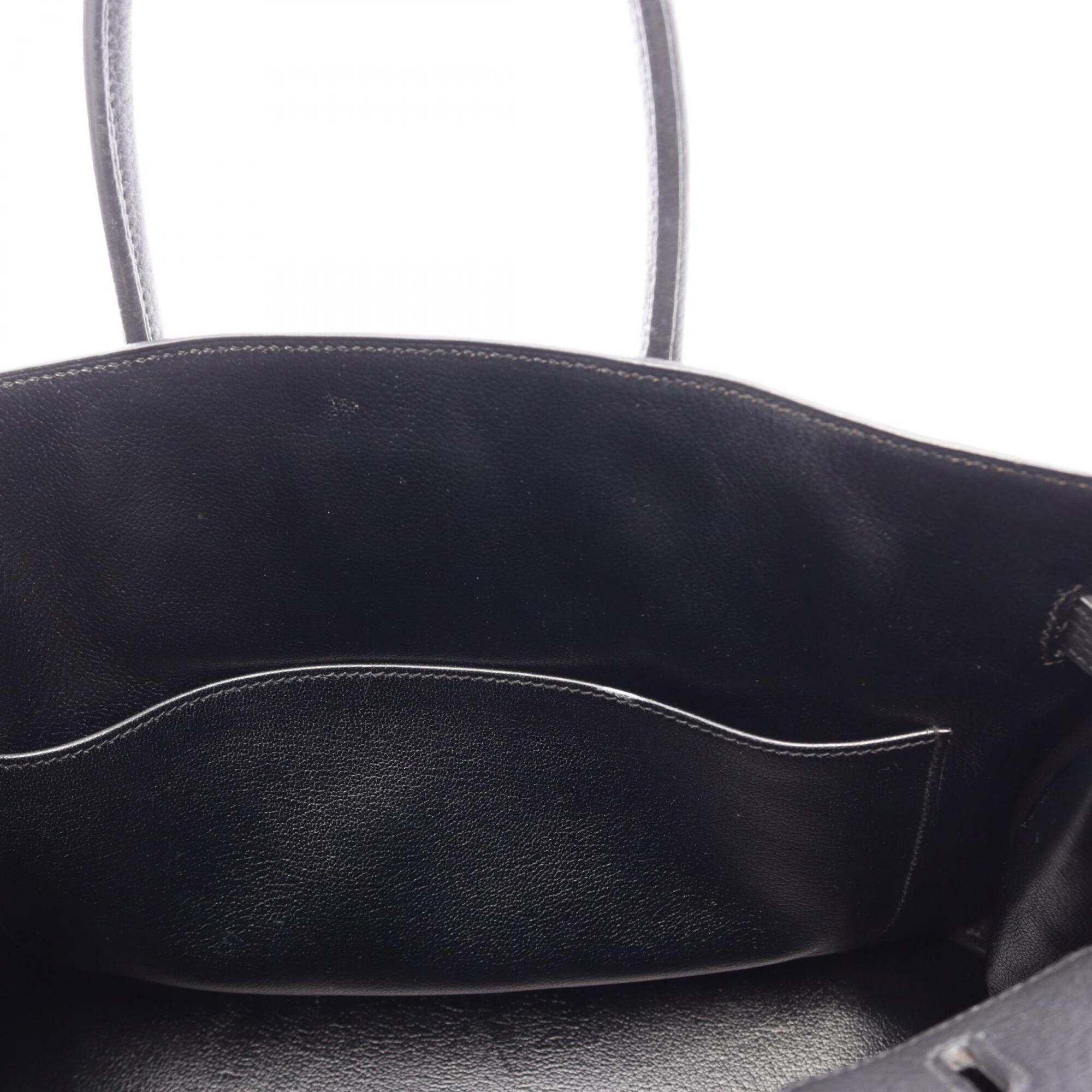 Hermes Black Ardennes Leather Leather Handbag (Pre-Owned)
