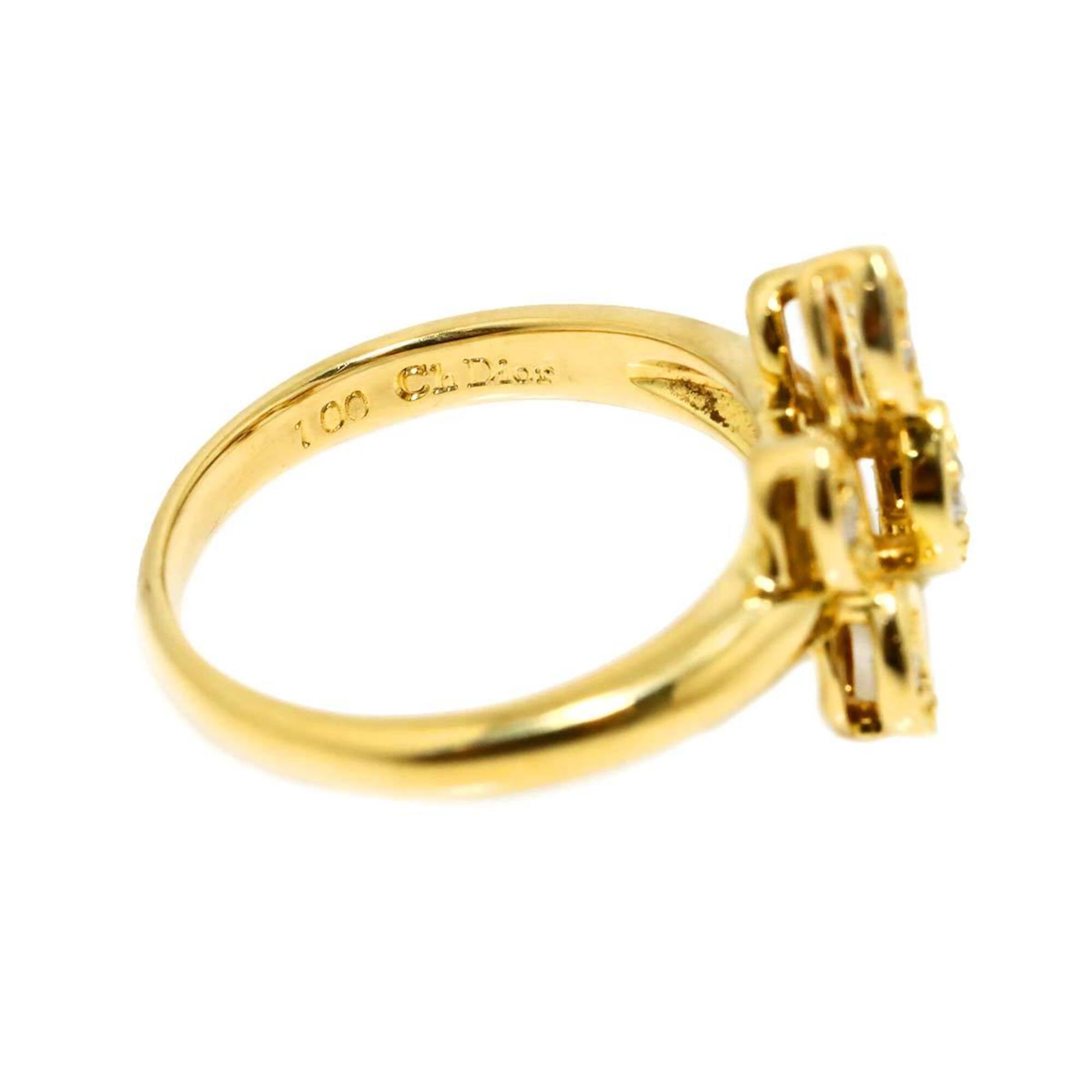 Christian Dior Yellow Gold (18K) Band Ring (Pre-Owned)