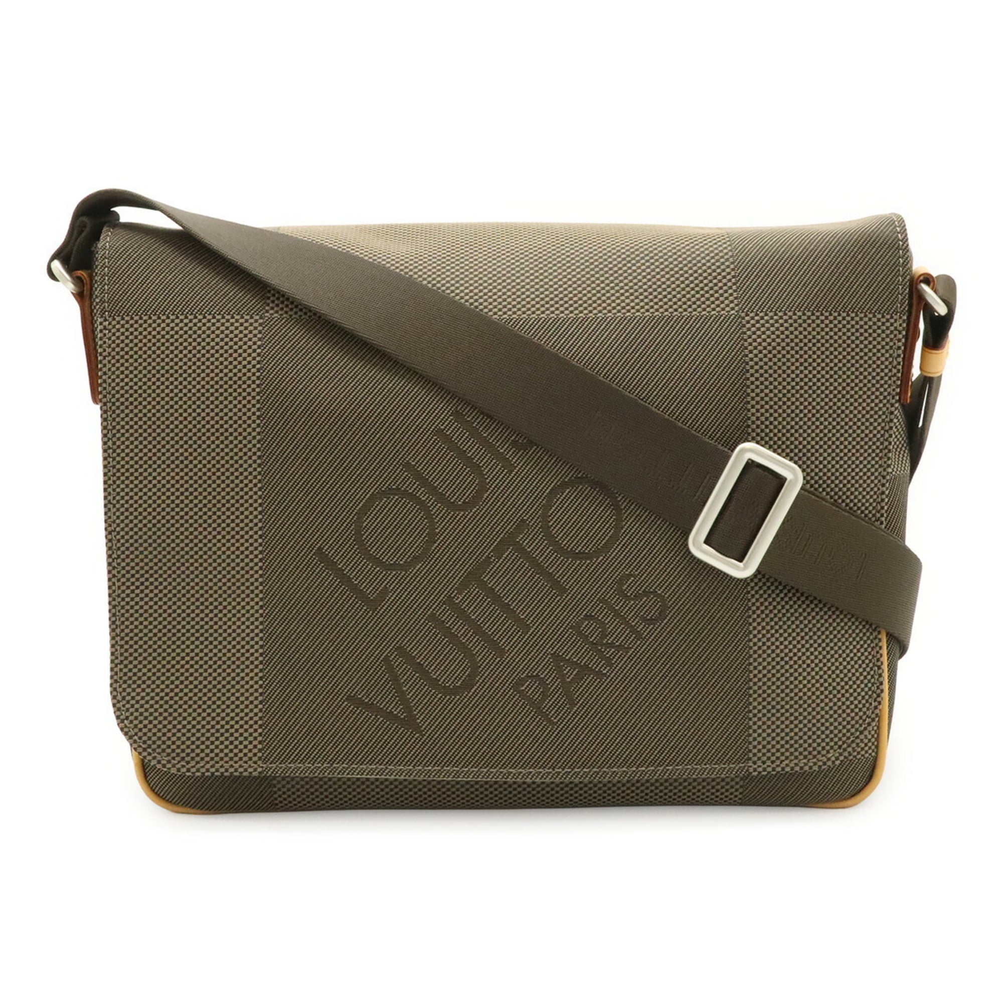 Louis Vuitton Earth Khaki Damier Geant Handbag Shoulder Bag (Pre-Owned)