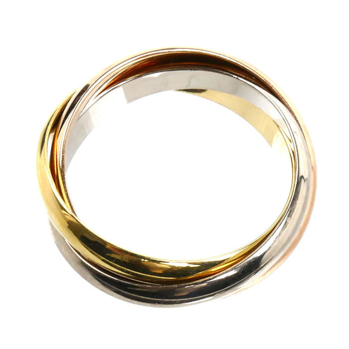 Cartier Yellow Gold (18K) Pink Gold (18K) White Gold (18K) Band Ring (Pre-Owned)