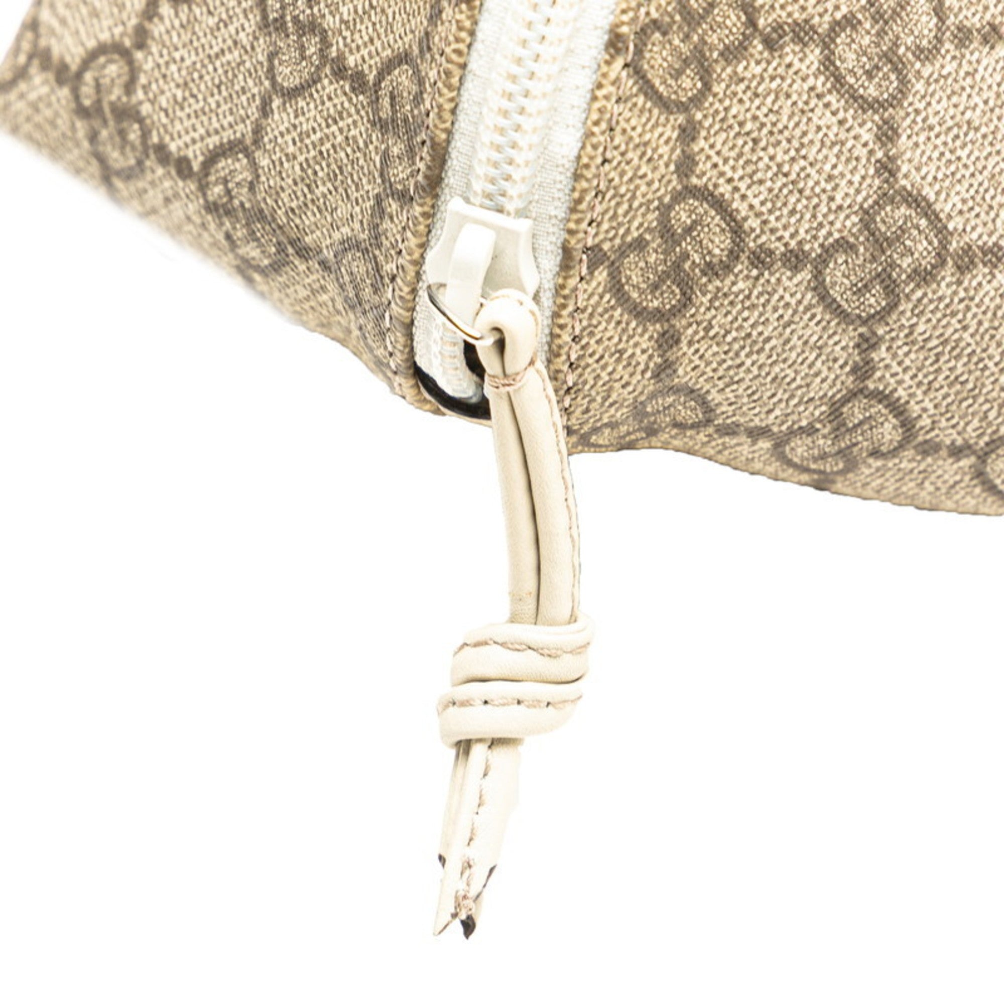 Gucci Beige Pvc Leather Handbag (Pre-Owned)