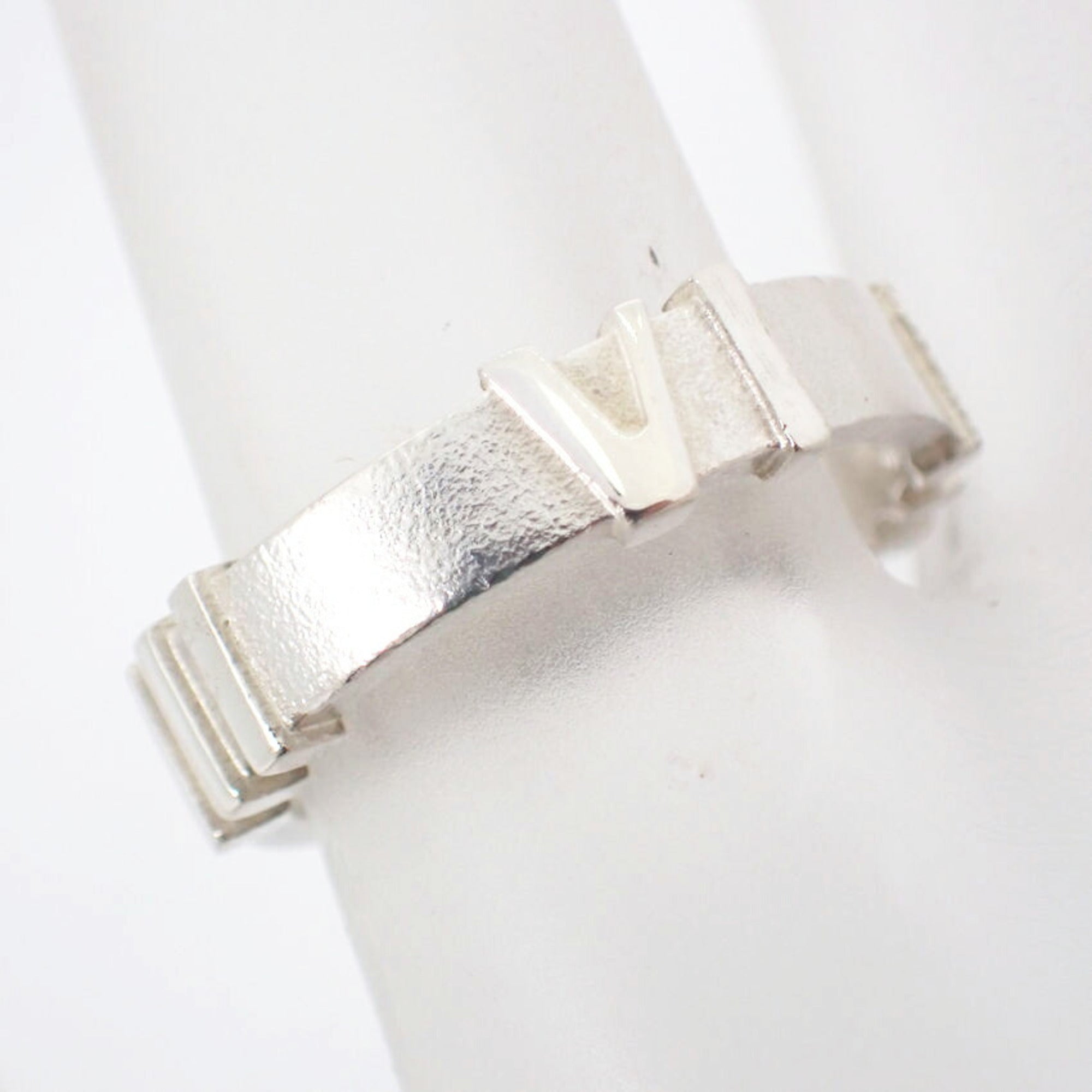 Tiffany Sterling Silver 925 Band Ring (Pre-Owned)