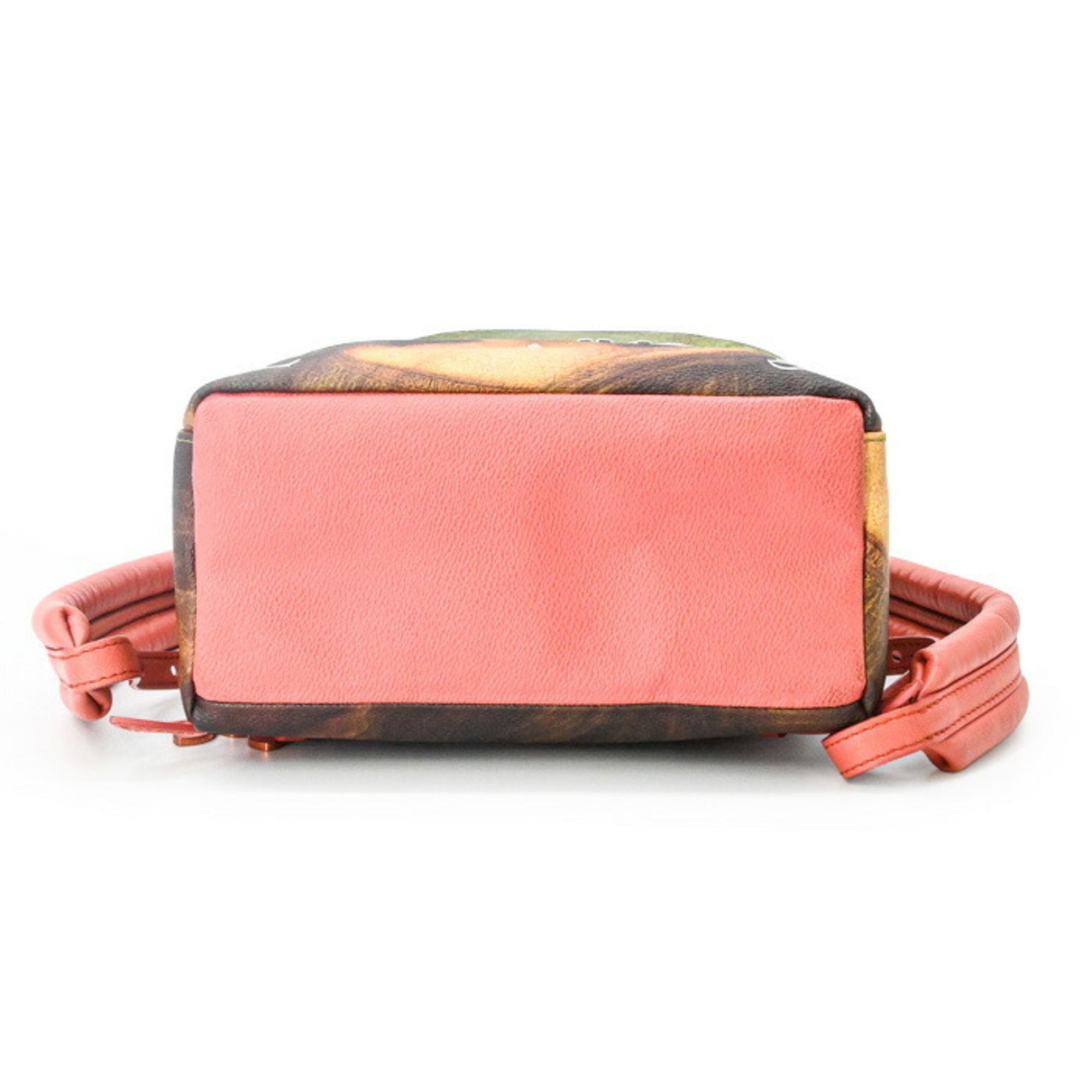 Louis Vuitton Green Pink Pvc Backpack (Pre-Owned)