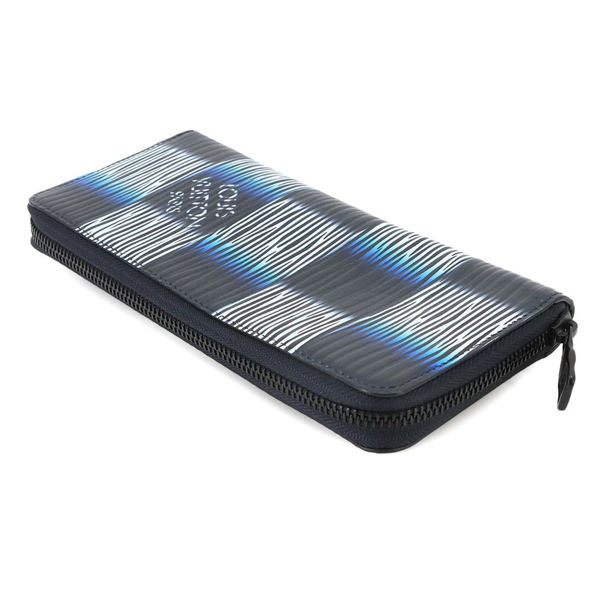 Louis Vuitton Damier Canvas Multi-Color Epi Leather Long Wallet (Bi-Fold) (Pre-Owned)