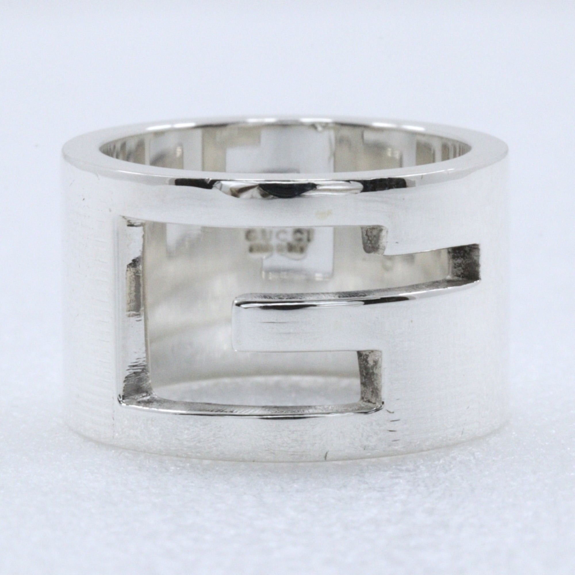 Gucci Silver 925 Band Ring (Pre-Owned)