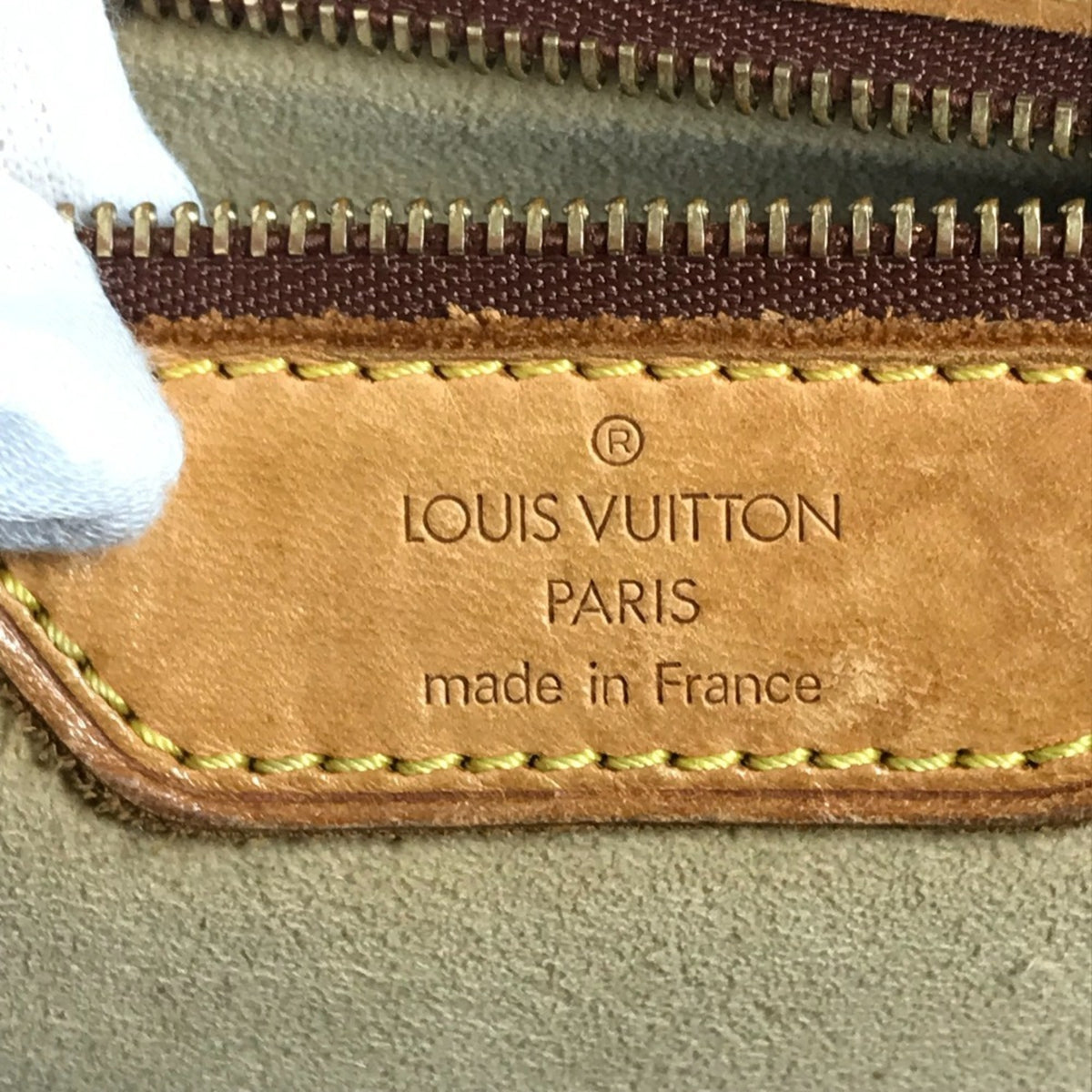 Louis Vuitton Brown Monogram Canvas Shoulder Bag Tote Bag (Pre-Owned)